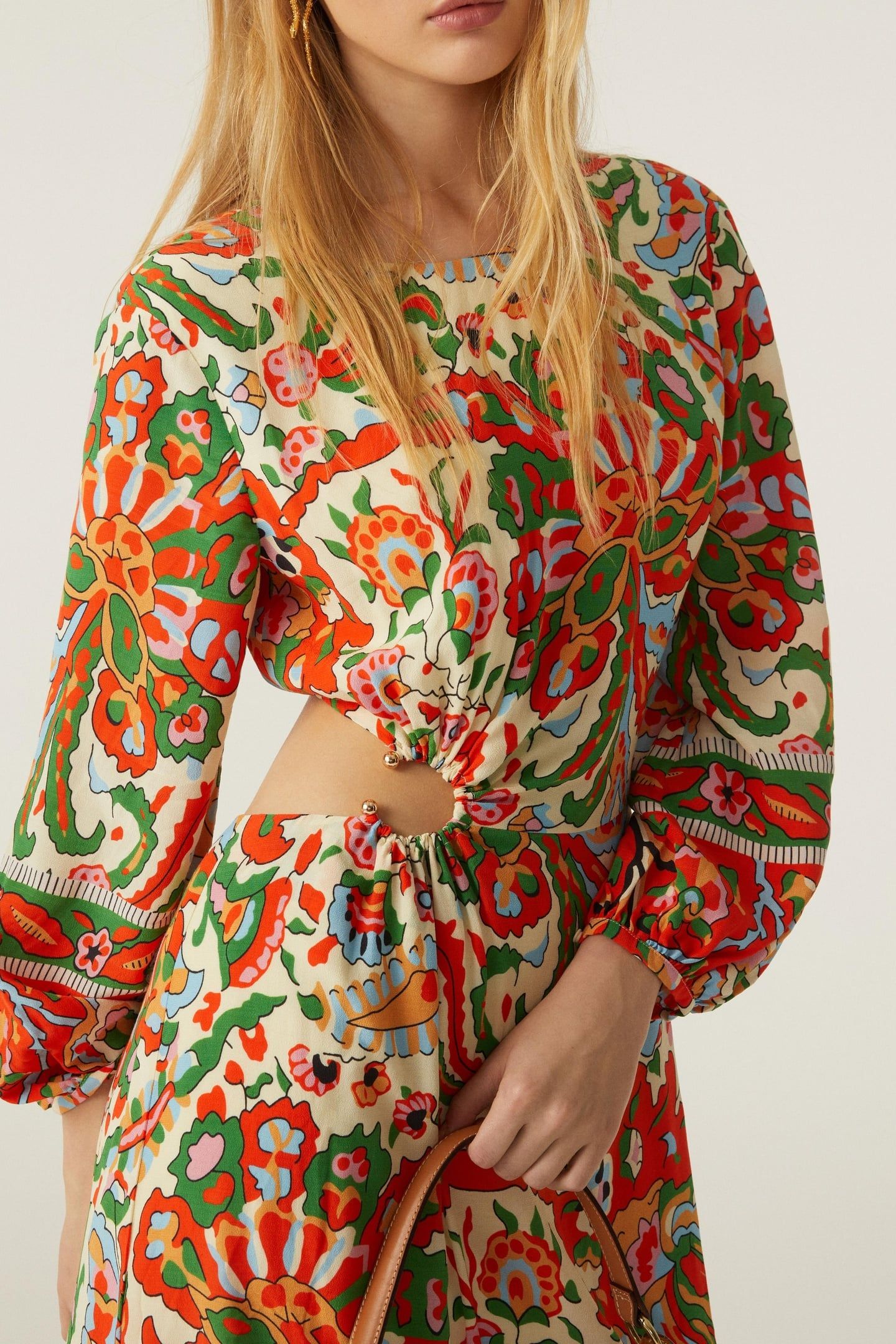 MID-LENGTH DRESS ECRU 6