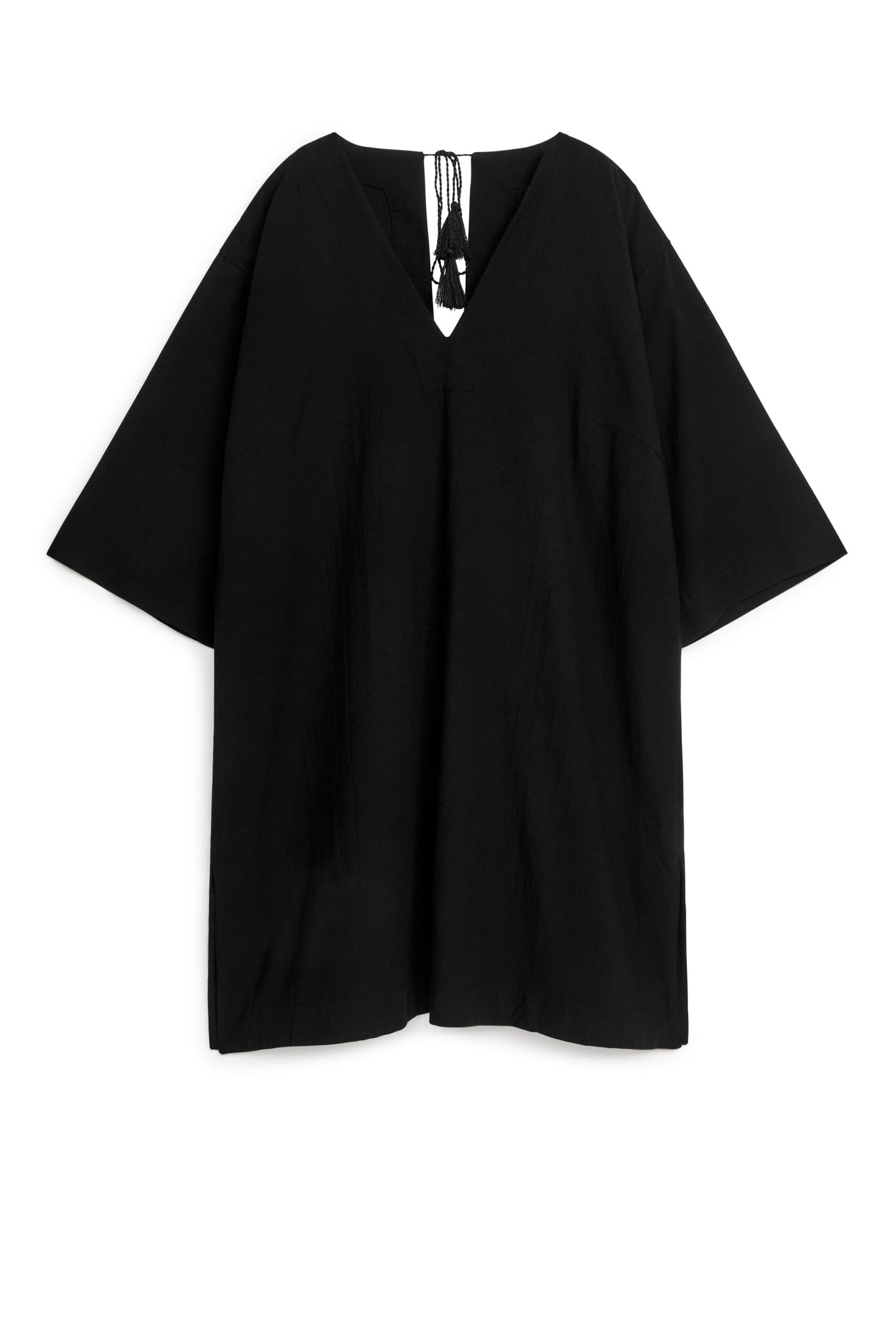 CALA NEPS TIE DRESS BLACK 3