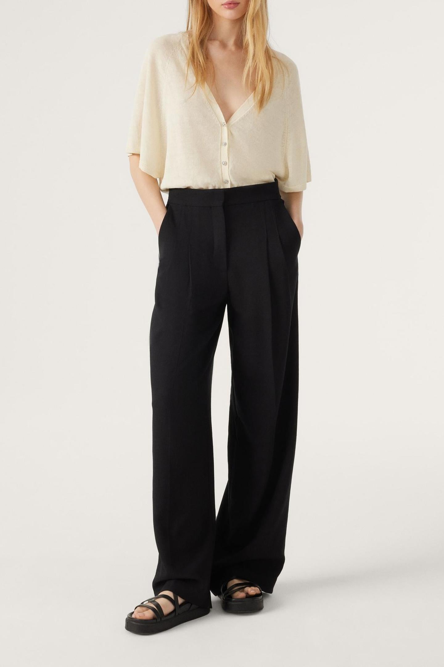 SHORT CARDIGAN ECRU 3