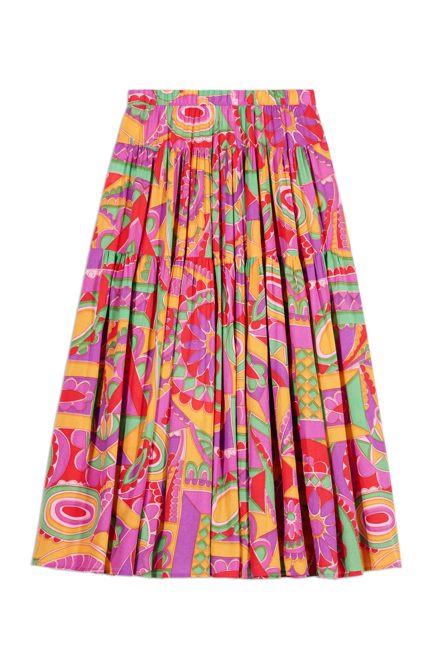 LONG SKIRT FUSCHIA 4