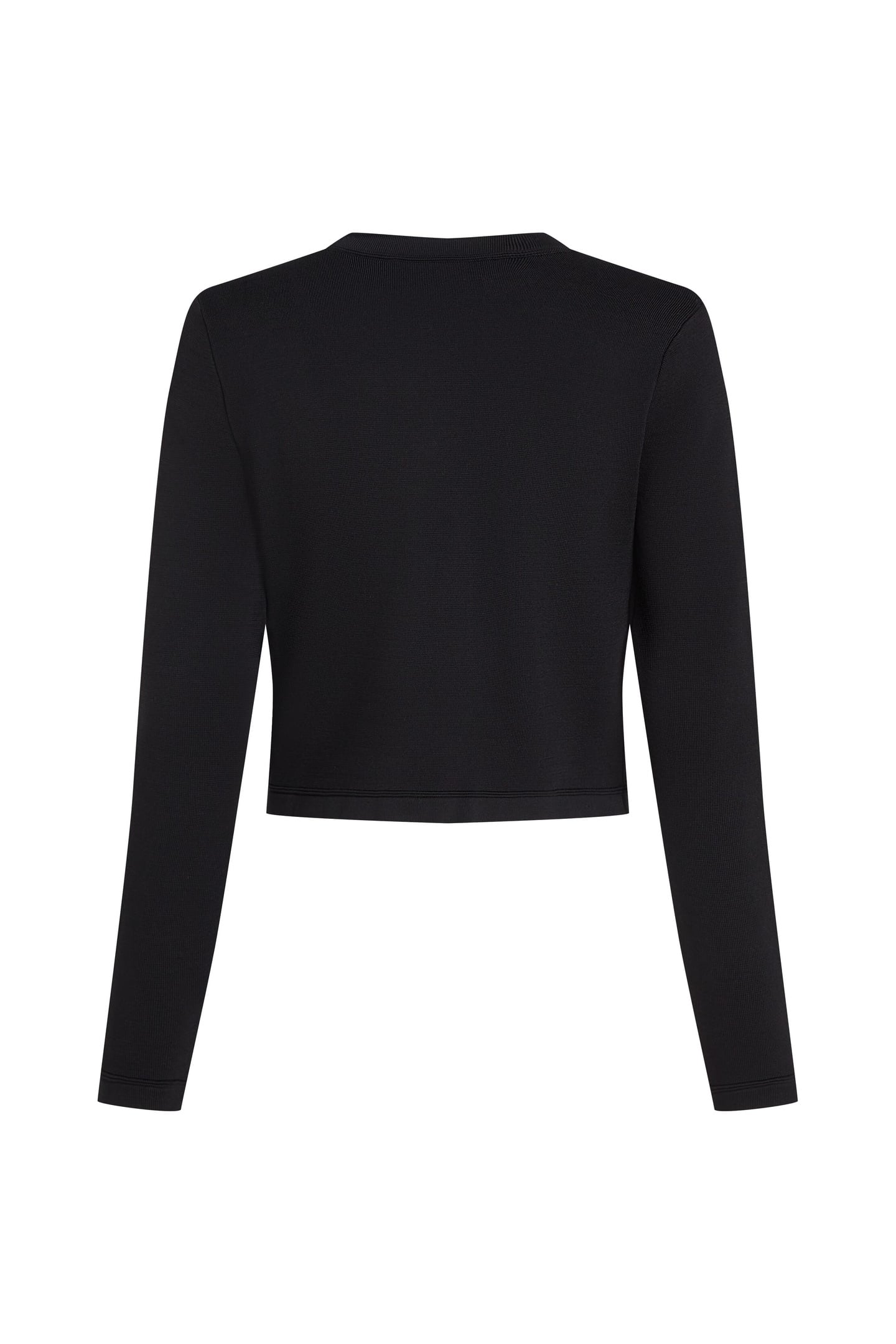 BUTTON CARDIGAN BLACK 5