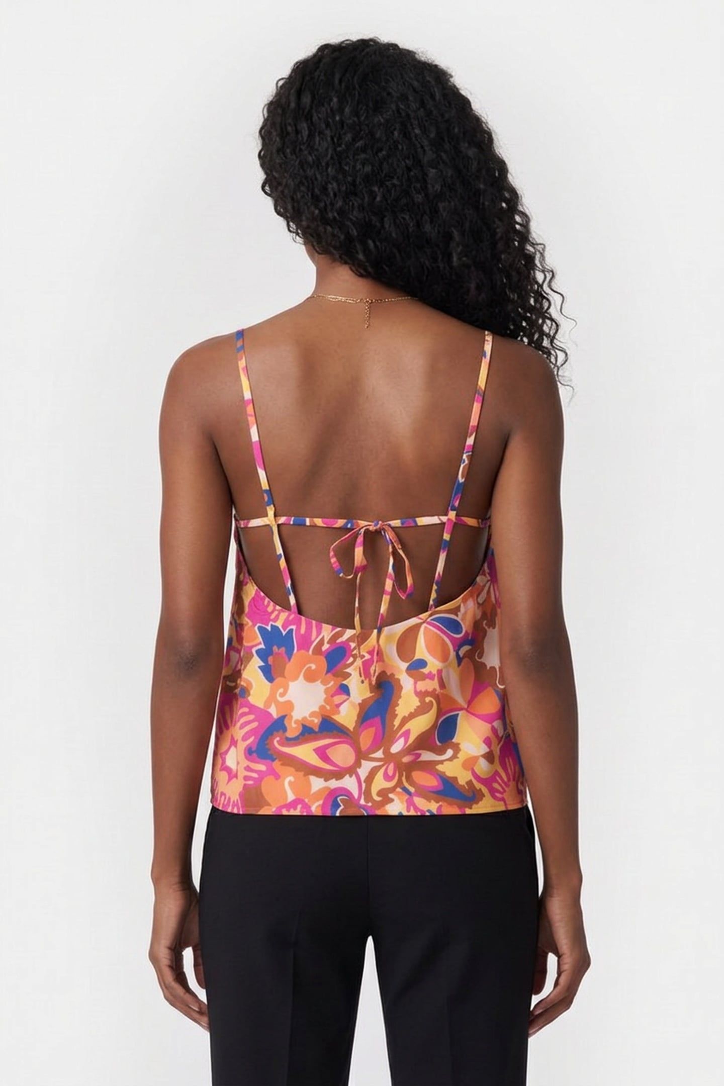 SLEEVELESS TOP ROSE 2