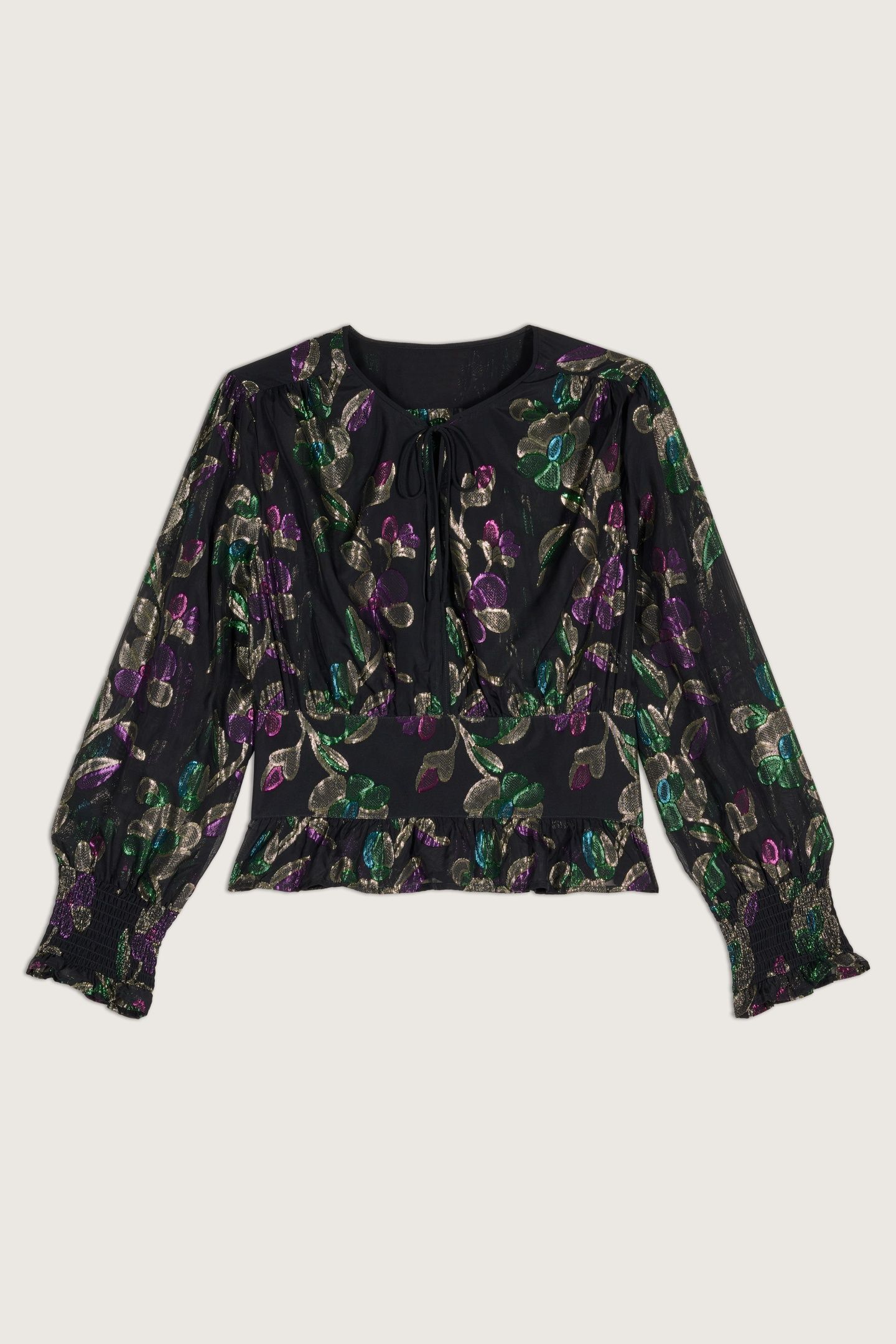 LONG SLEEVES TOP BLACK 2
