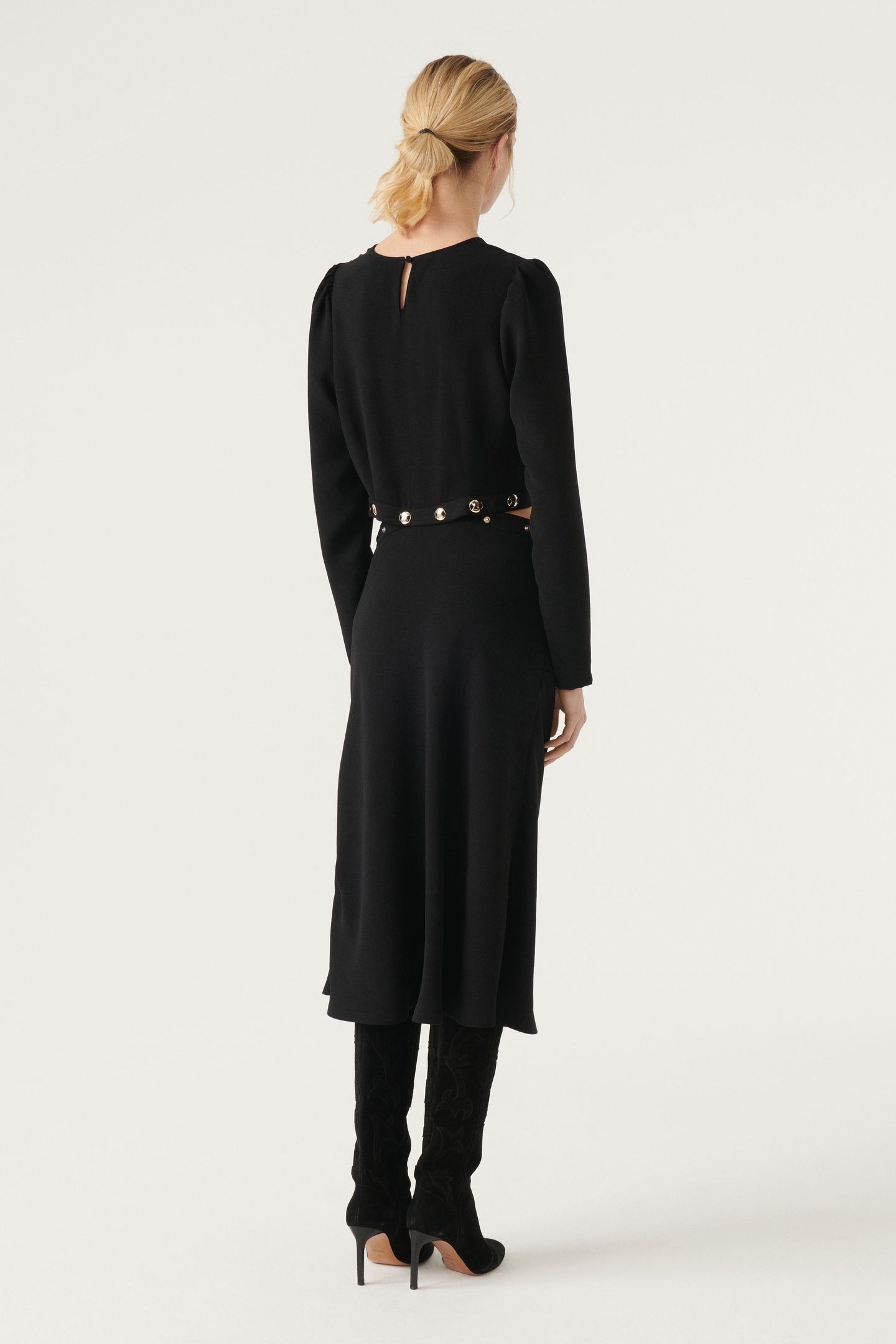 MID-LENGTH DRESS BLACK 2