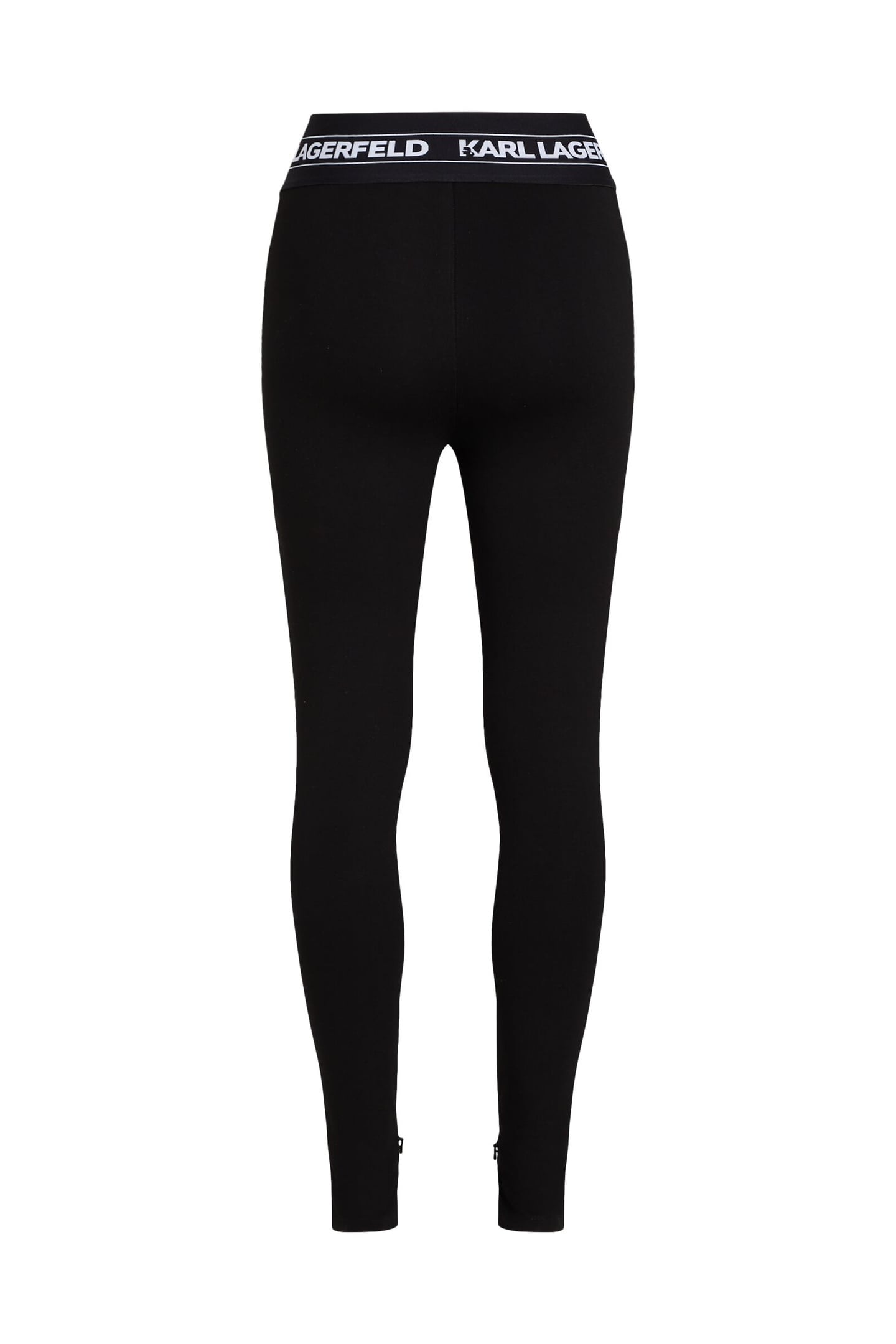 LOGO ELASTIC PUNTO LEGGINGS BLACK 5