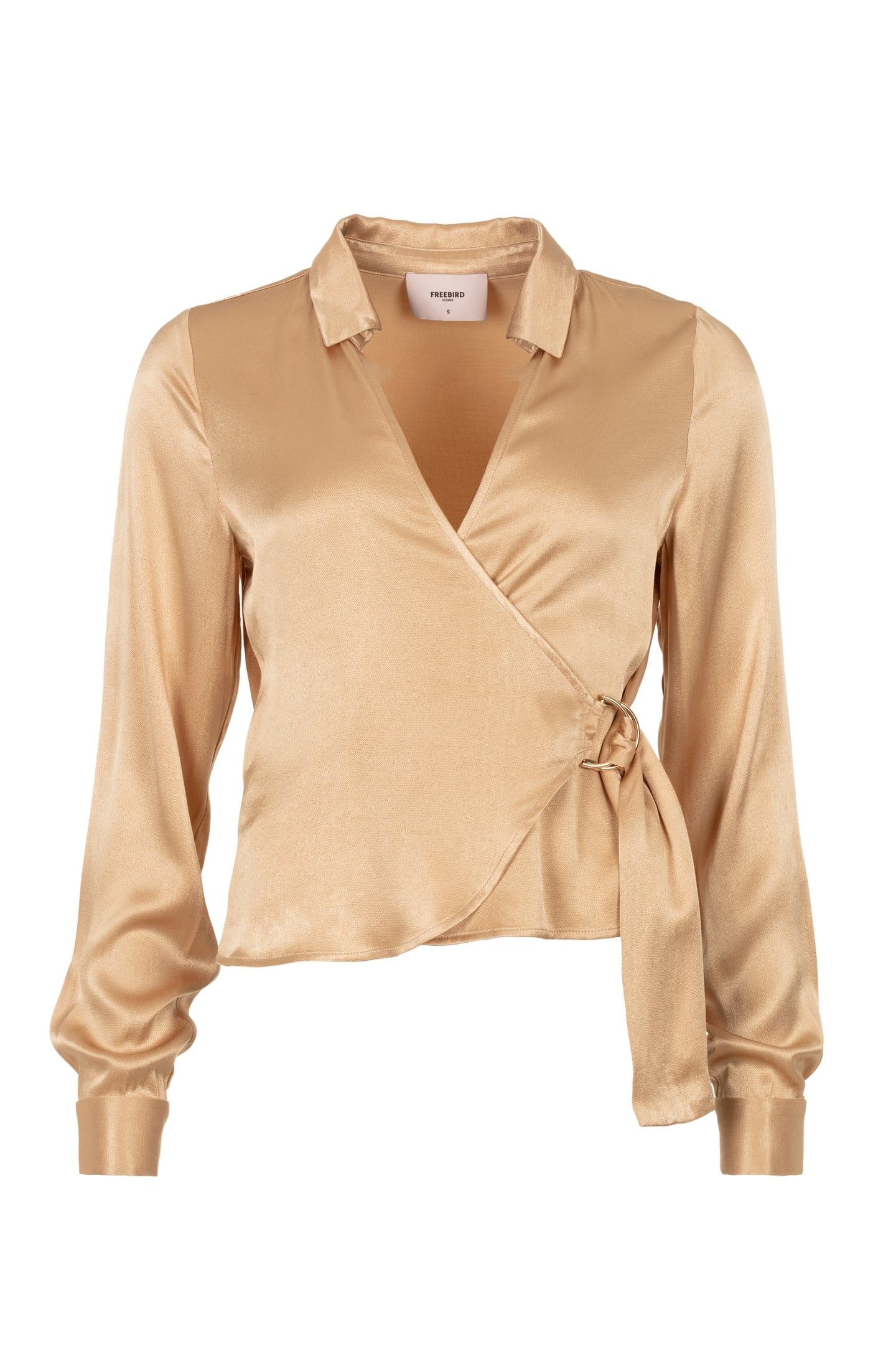 BAR BLOUSE GOLD CAMEL 2