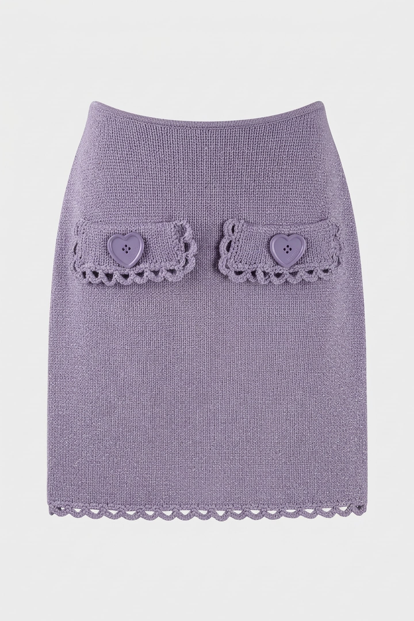 KNITTED SKIRT PURPLE 3