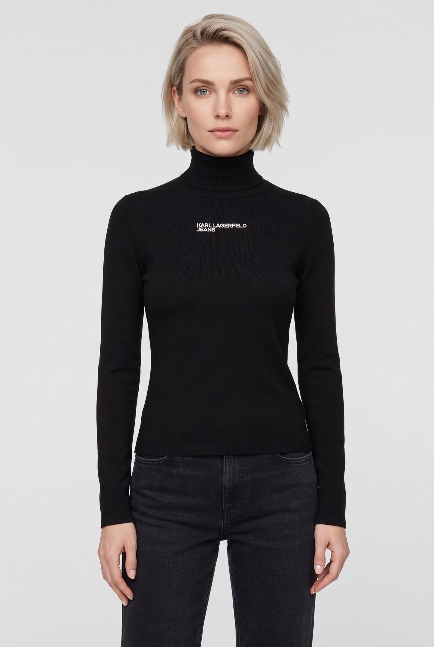 KLJ LIGHTWEIGHT ROLLNECK BLACK 1