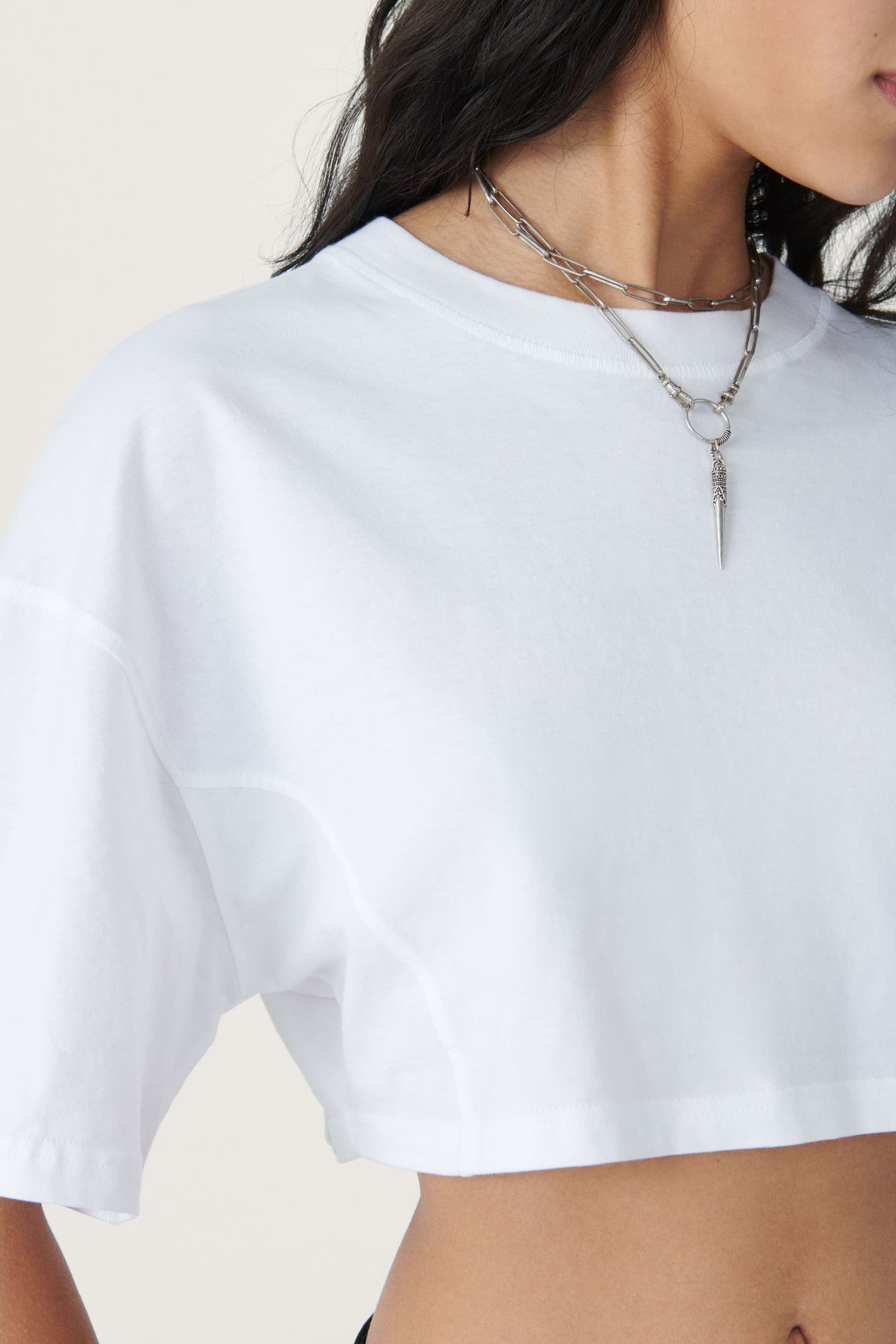 SHORT SLEEVES TEE BLANC 5
