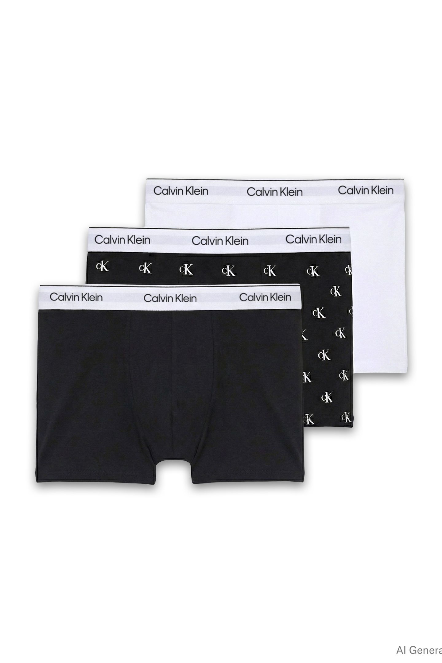 RELAXED FIT TRUNK 3-PACK BLACK/DIAMOND BLACK/CLASSIC WHITE 1