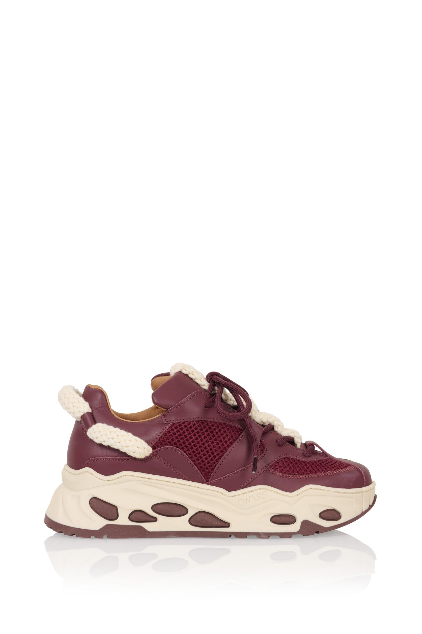 LUNA BORDEAUX / OFF WHITE 1