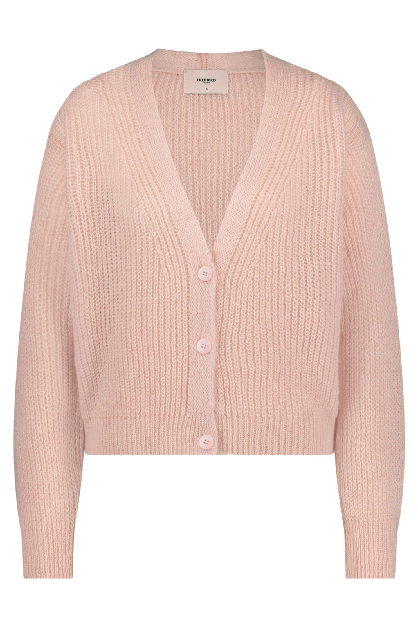 PARKER CARDIGAN SOFT PINK 2