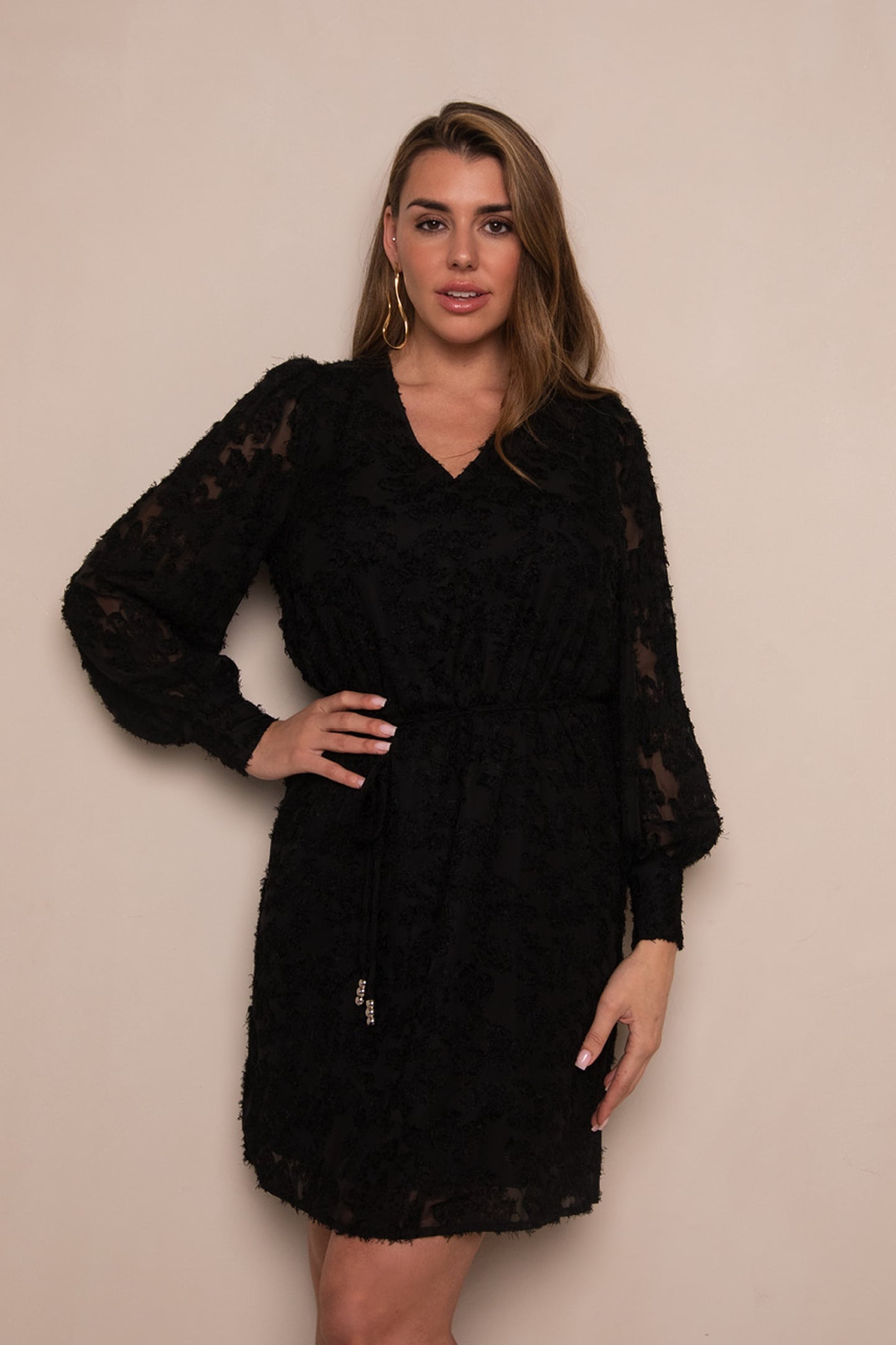 DION DRESS BLACK 1
