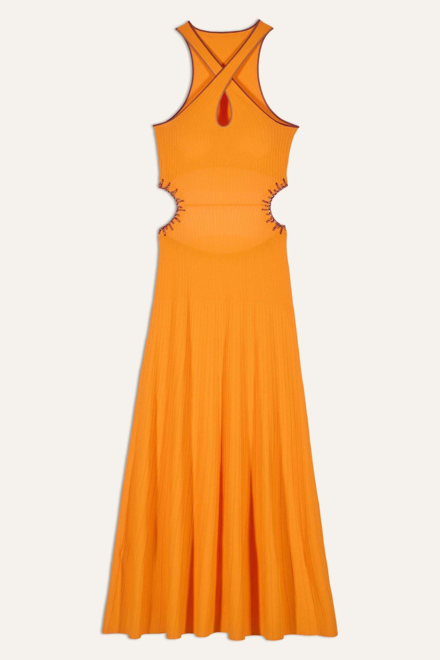 MID-LENGTH DRESS ORANGE 3