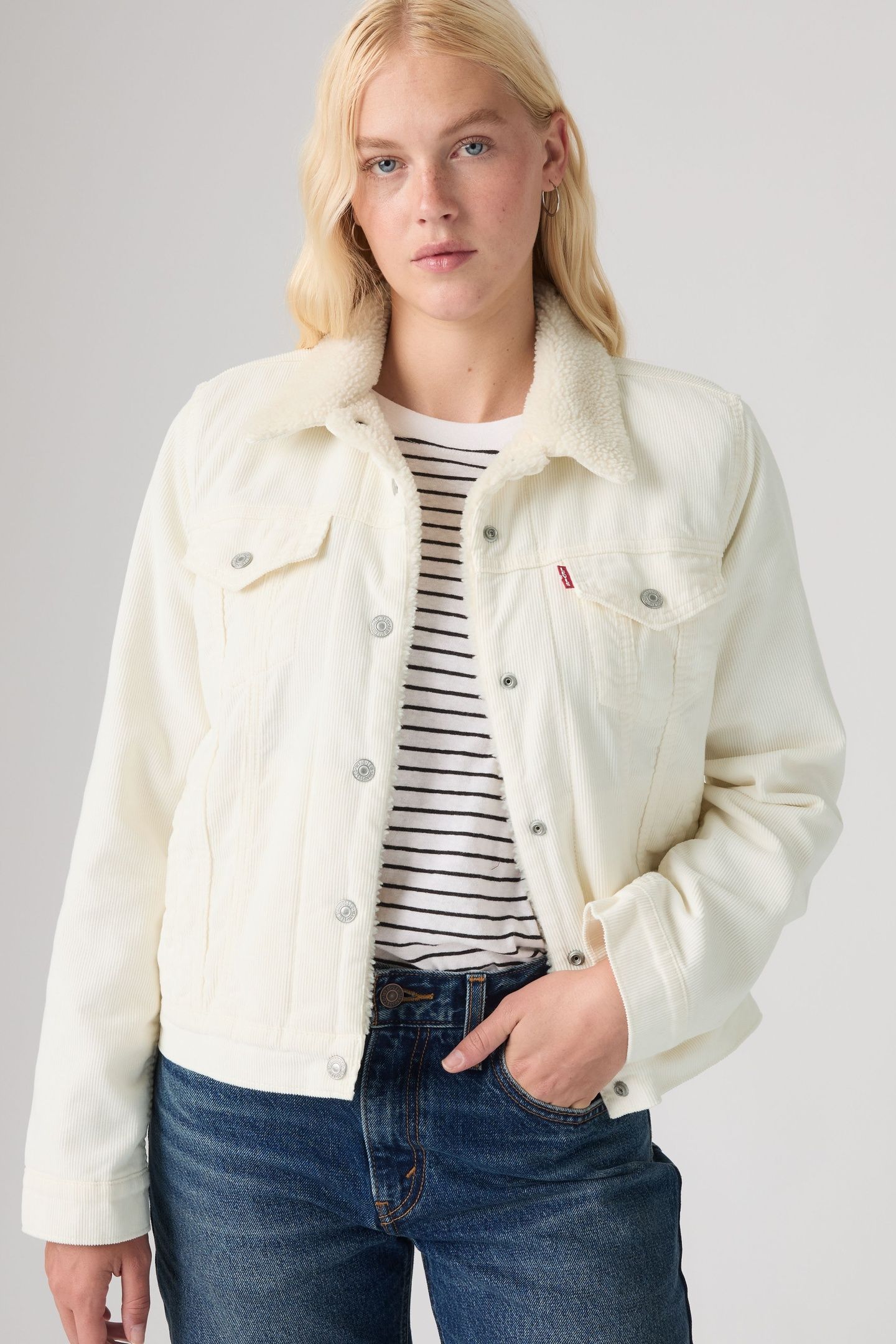 ORIGINAL SHERPA CORDUROY TRUCKER JACKET 5