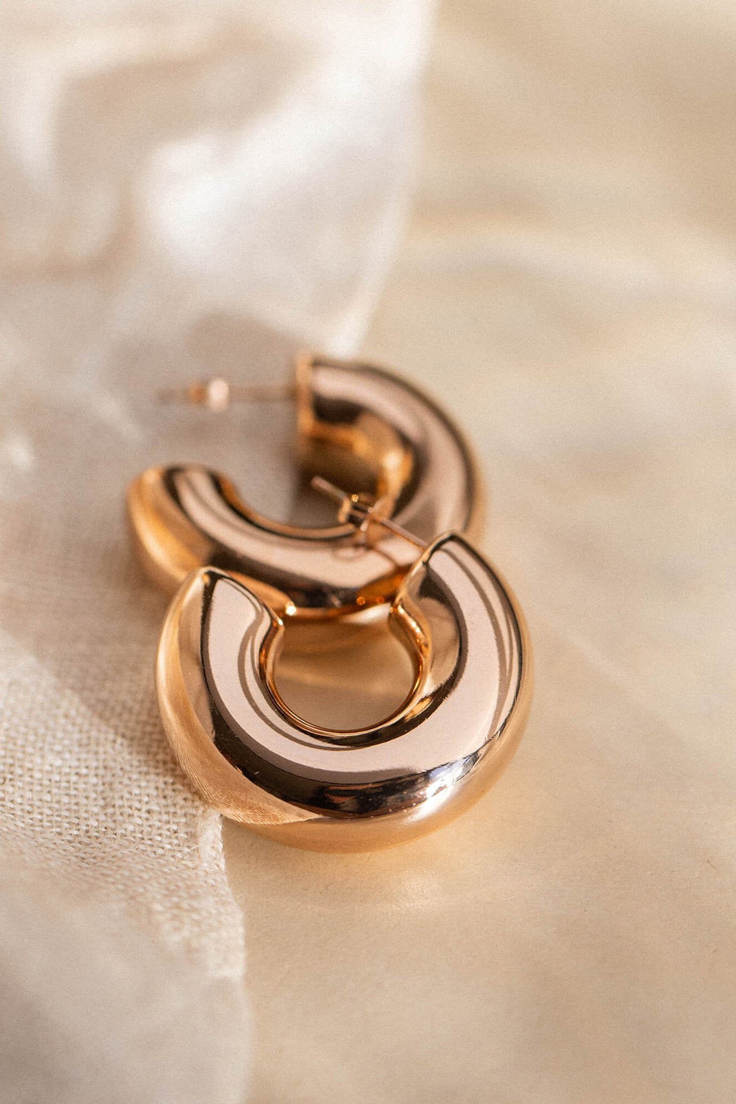 STELLAR GLOW OHRRINGE ROSEGOLD 3