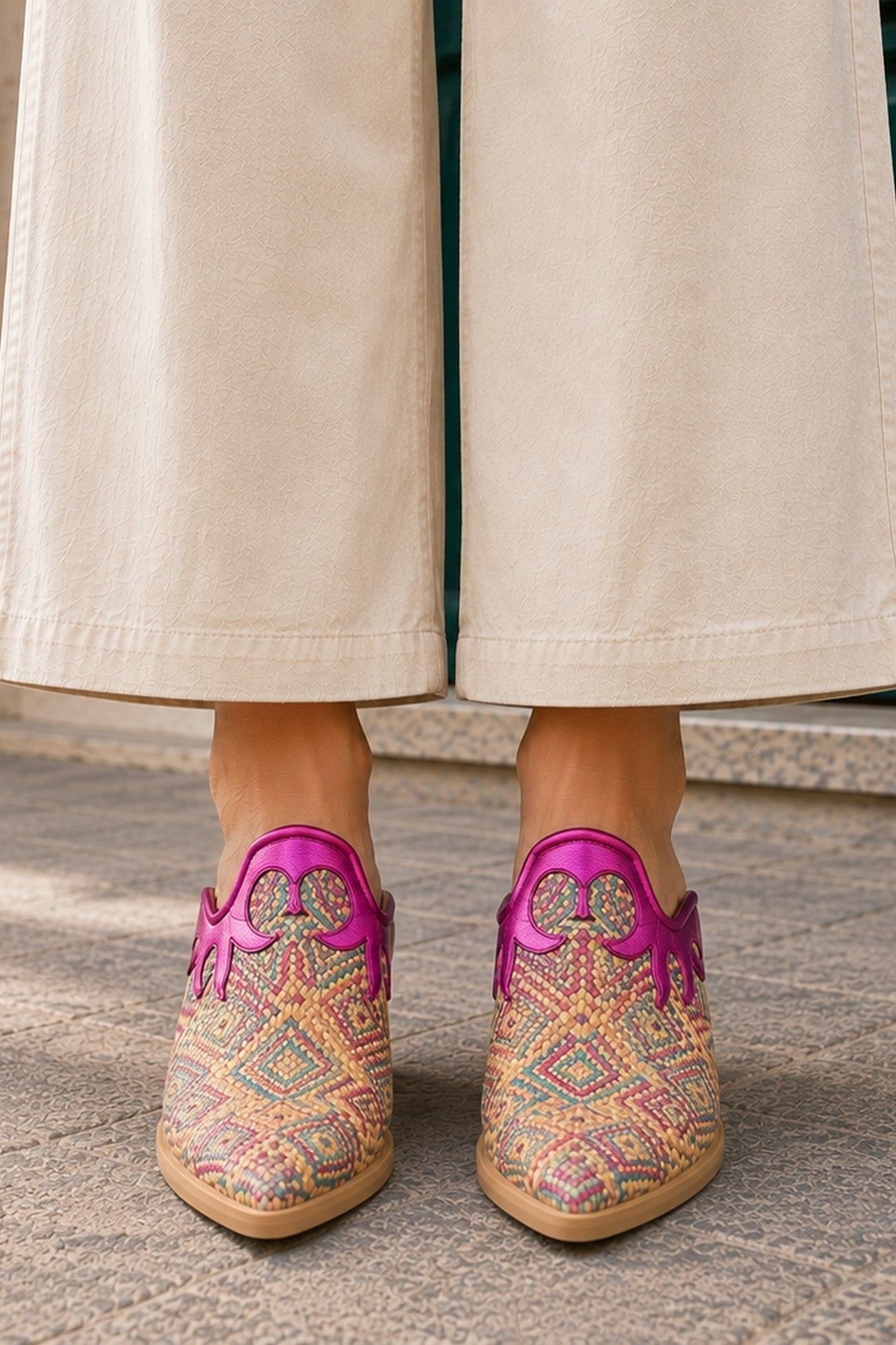 DOHA AZTEC FUCHSIA 3