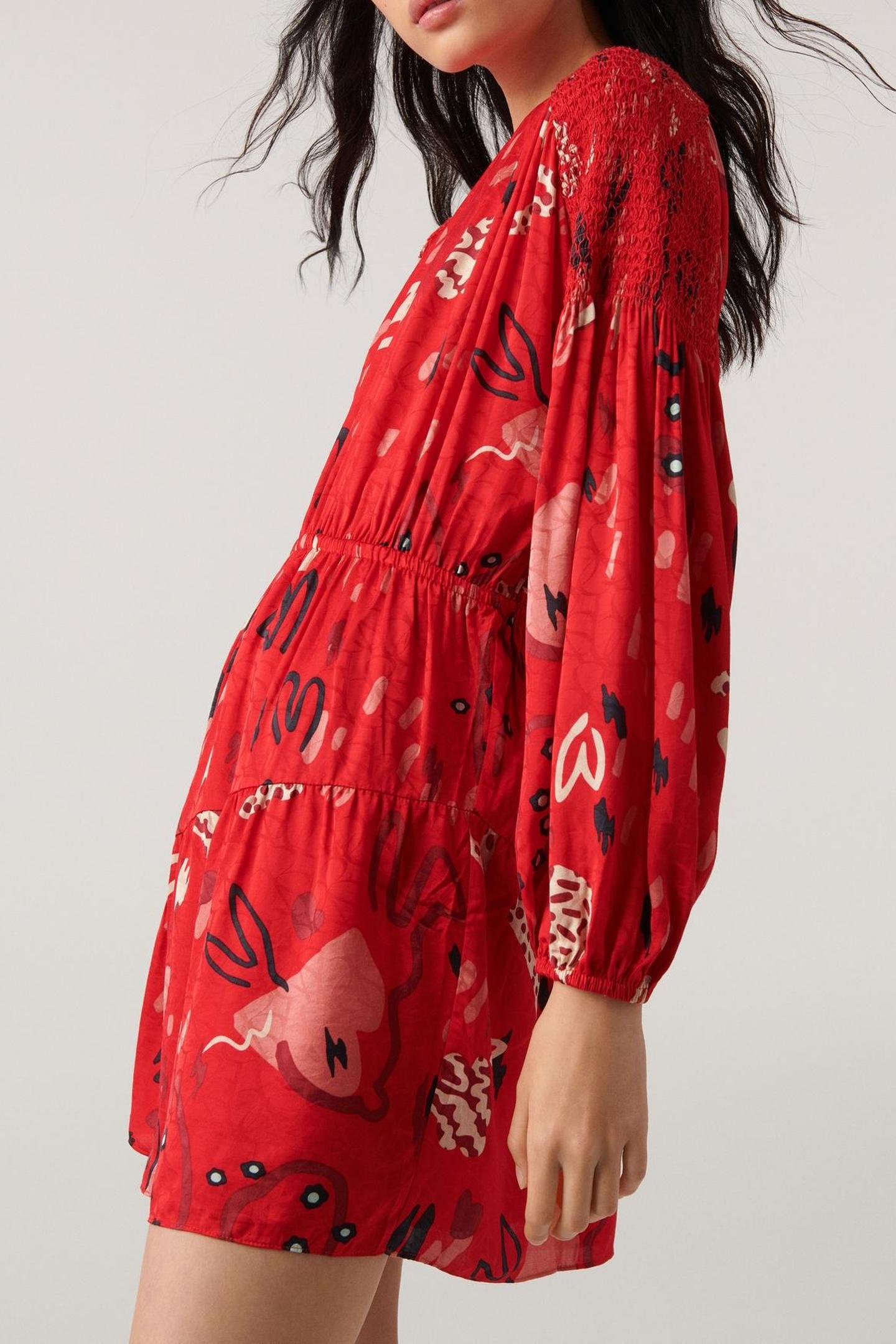 MINI DRESS ROUGE 5