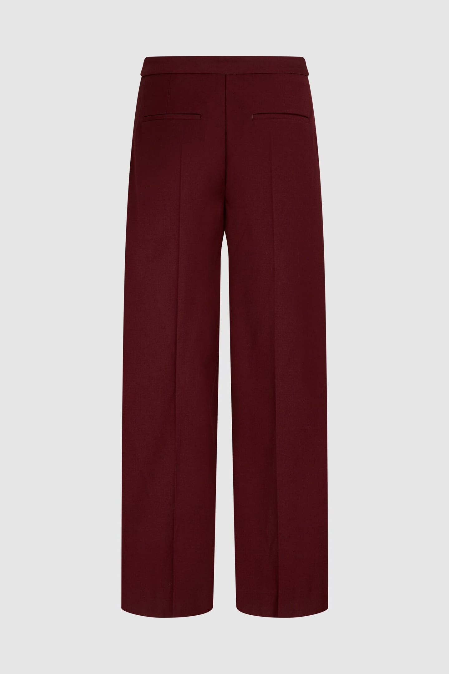 K BUTTON STRAIGHT PANTS TAWNY PORT 2