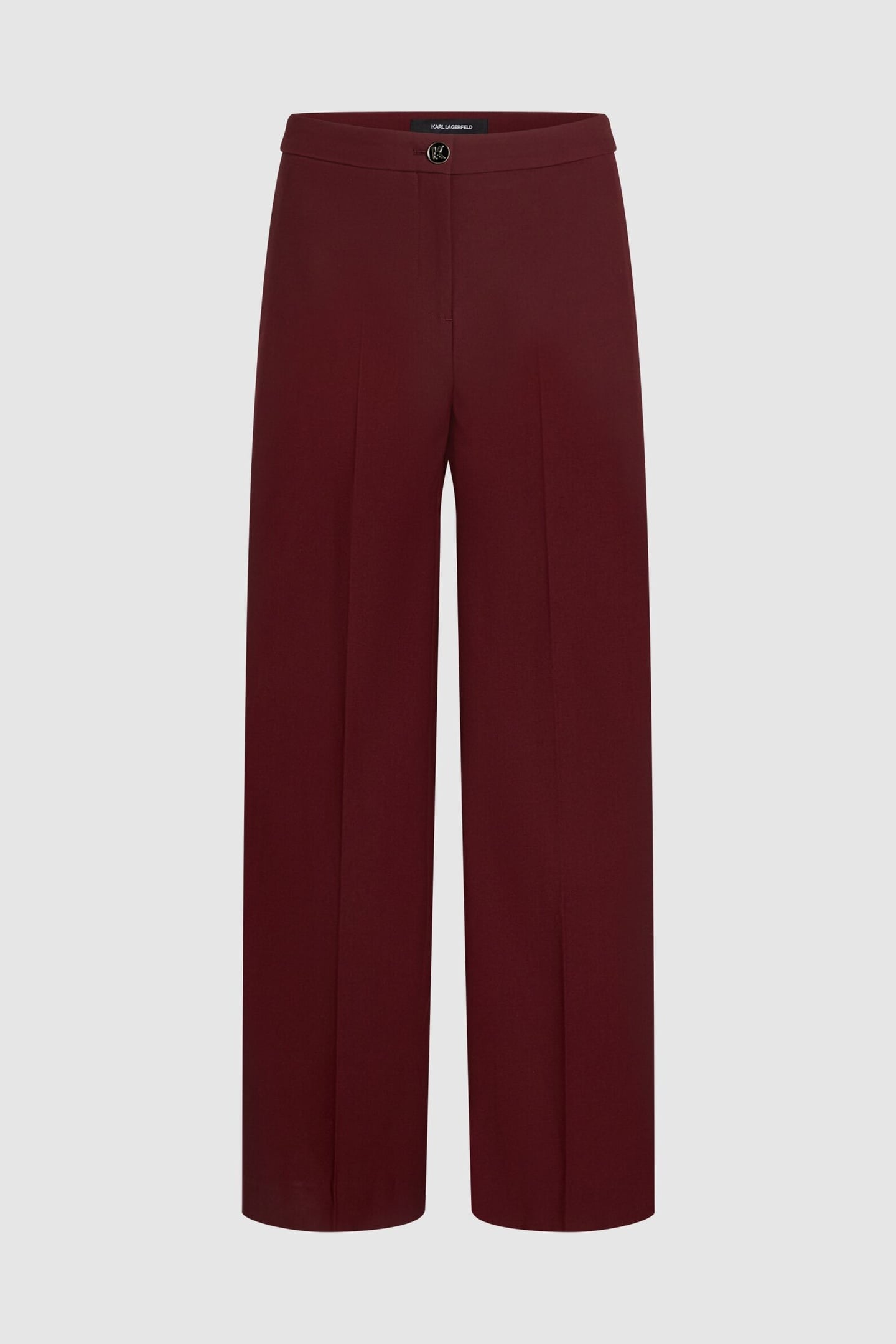 K BUTTON STRAIGHT PANTS TAWNY PORT 1