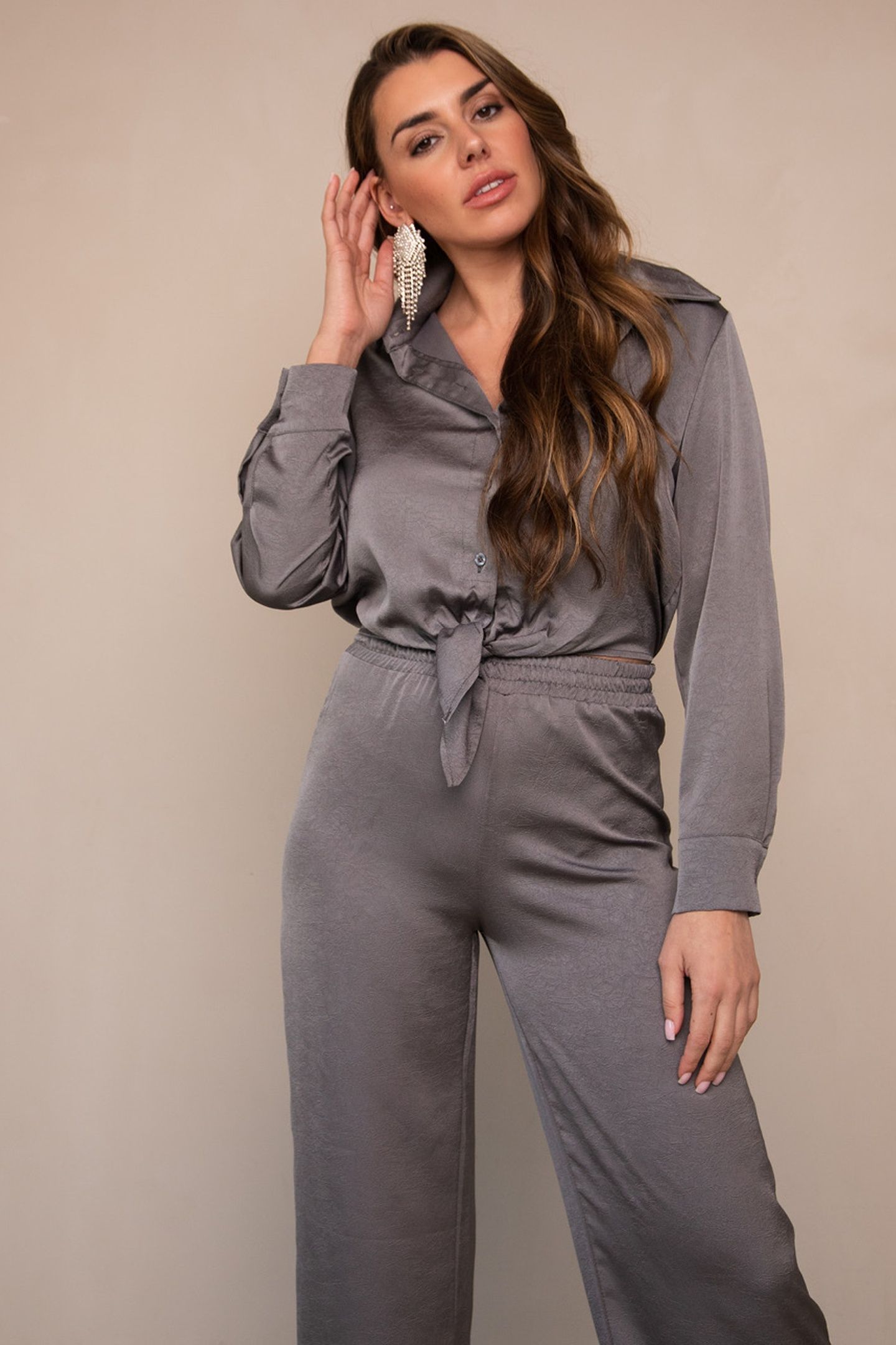 BLUMA BLOUSE GREY 2