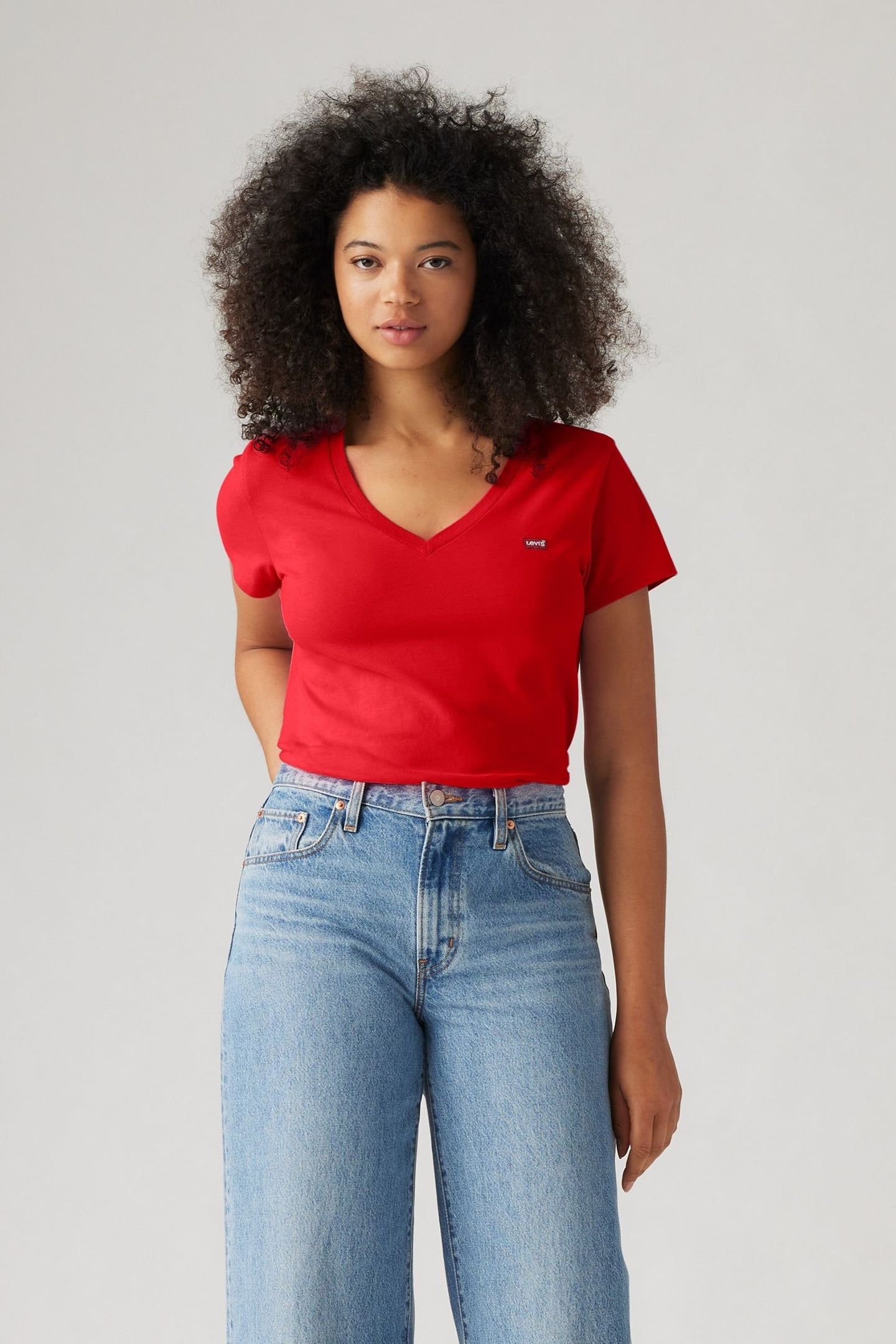 THE PERFECT V NECK TEE 1