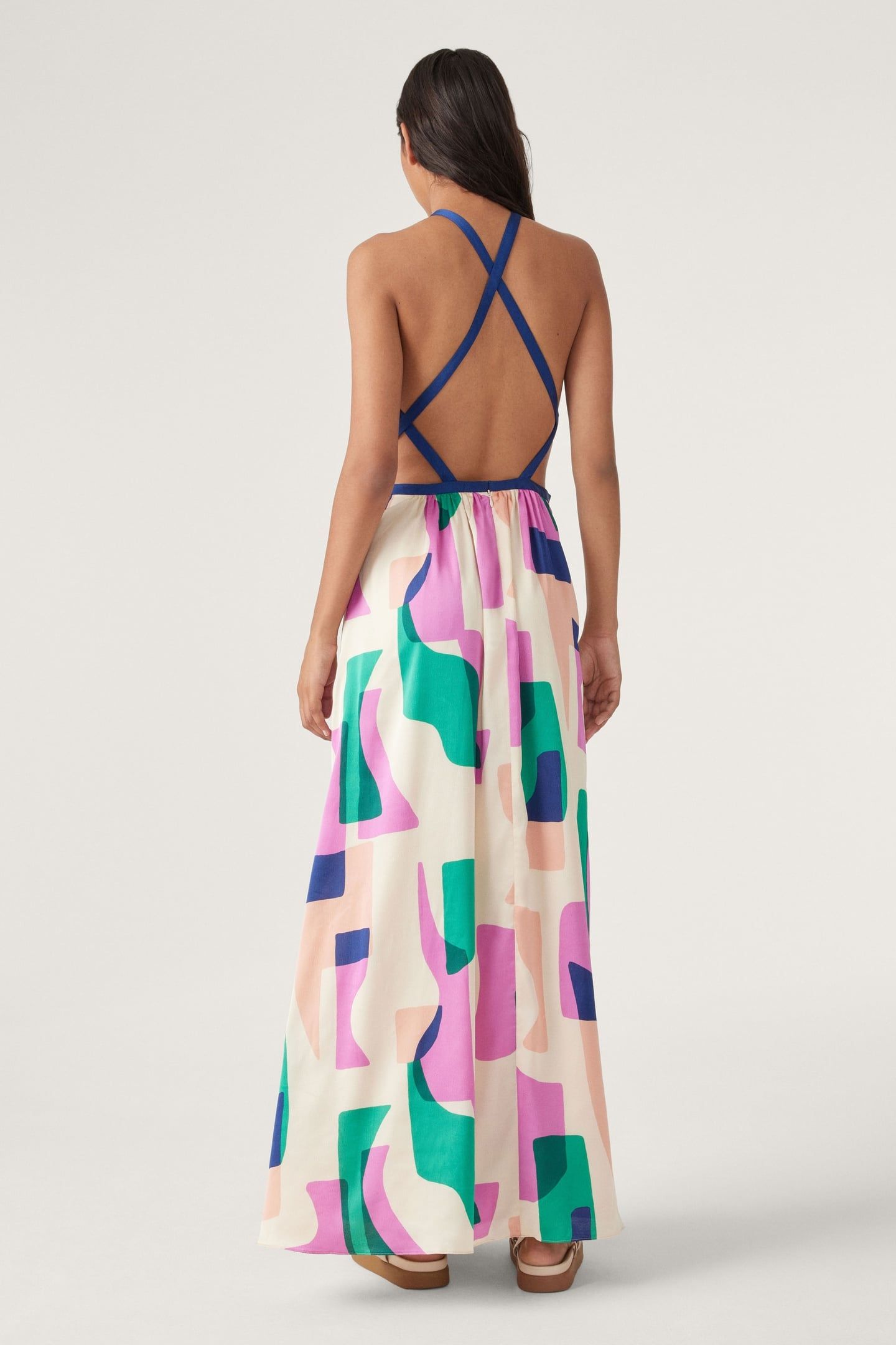 LONG DRESS ECRU 2