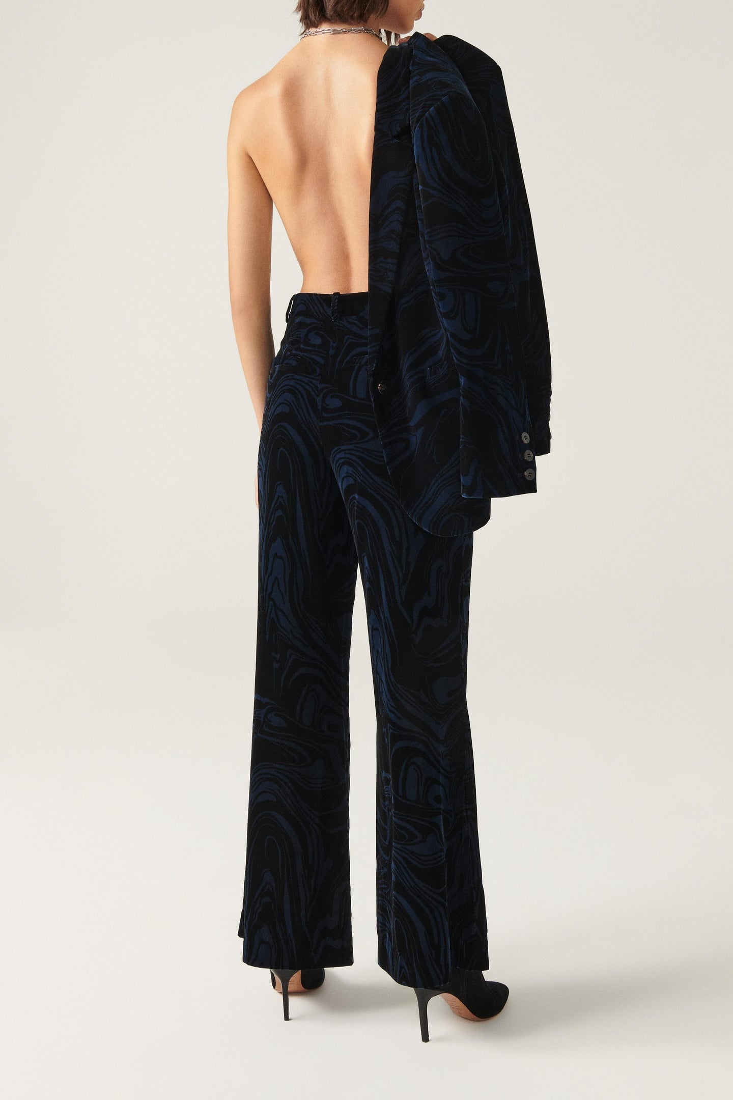 FLARE TROUSERS BLACK 2