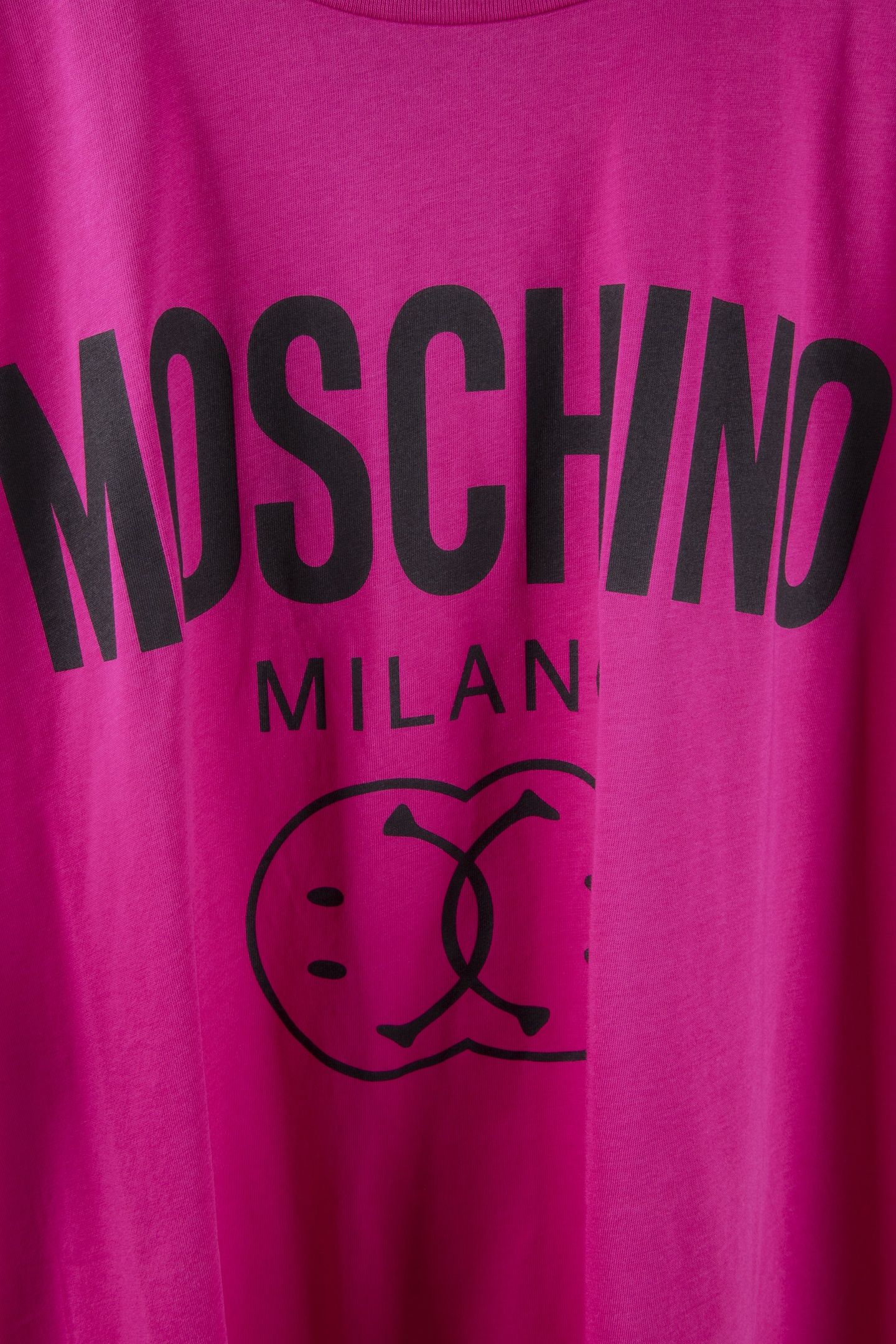 OVERSIZED T-SHIRT IN DOUBLE SMILEY® ORGANIC JERSEY PURPLE 4