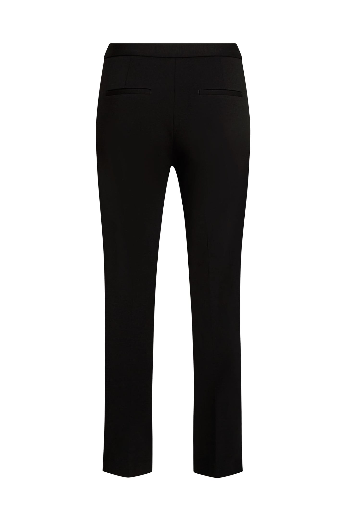 PUNTO PANTS WITH SLITS BLACK 2
