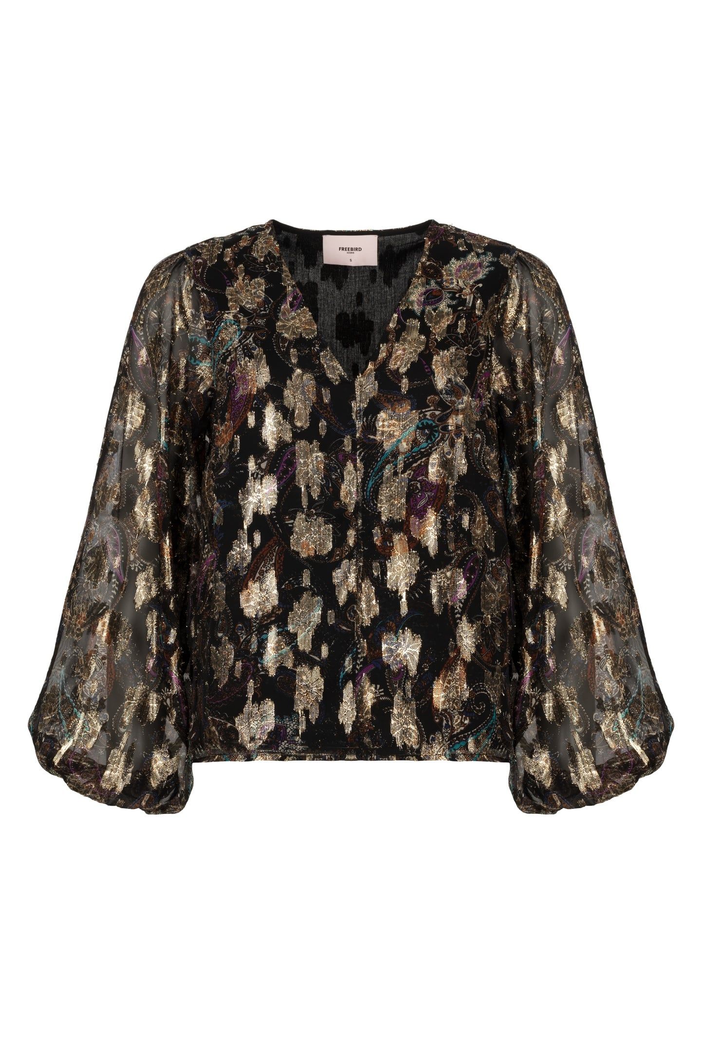 BEANDRA BLOUSE MULTI PAISLY 2