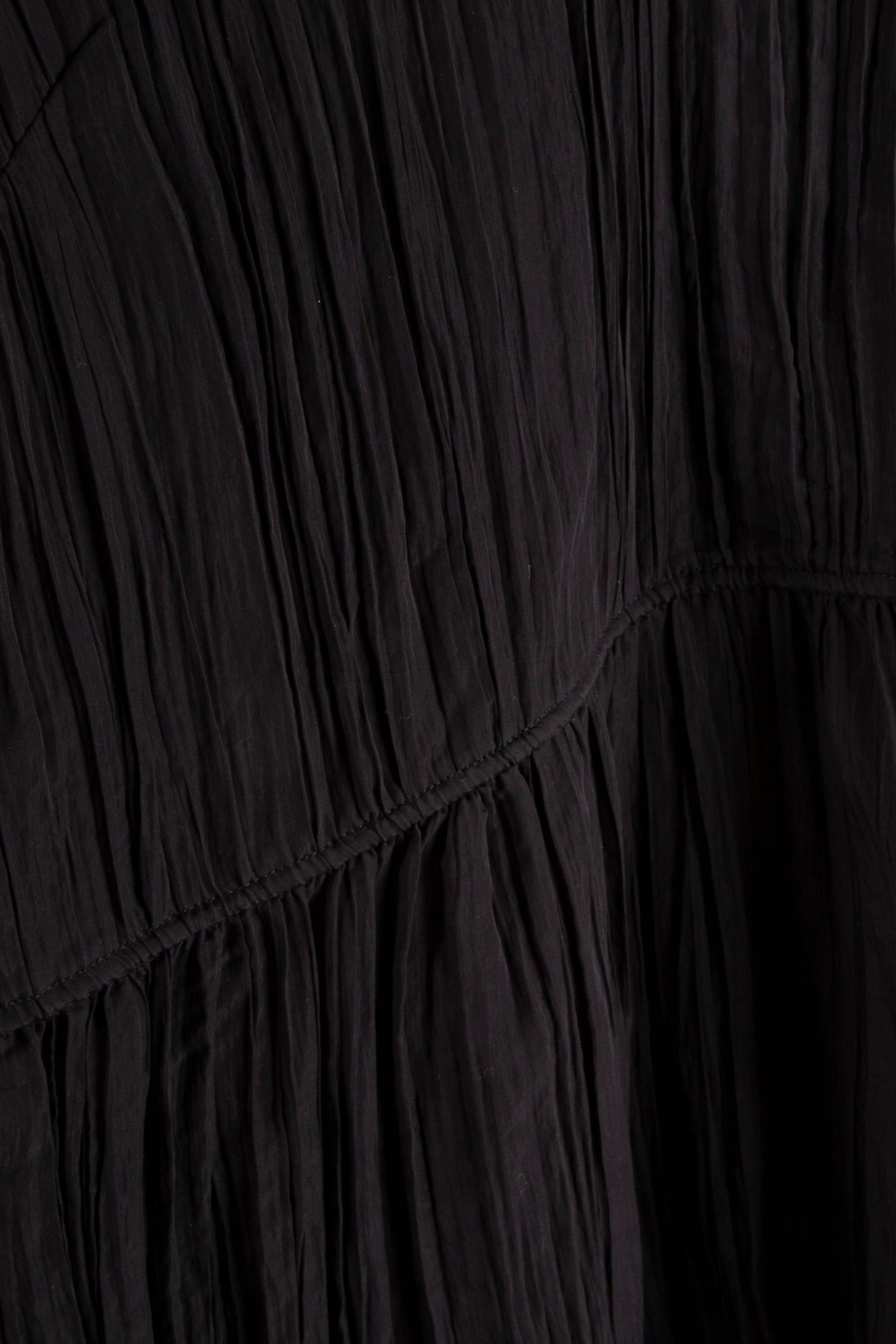 FIGLIA CRINKLE STRAP TOP BLACK 5