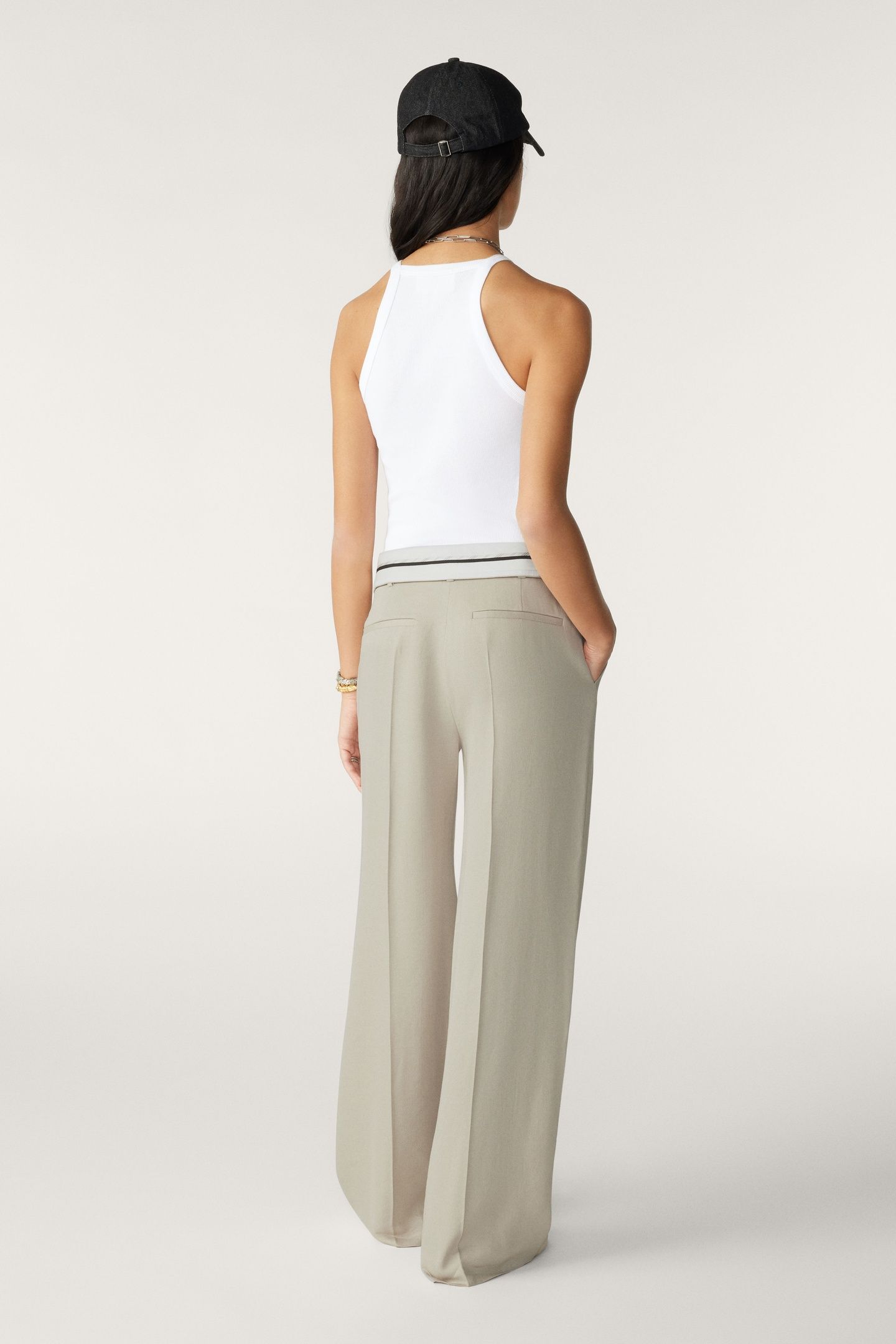 WIDE TROUSERS BEIGE 2