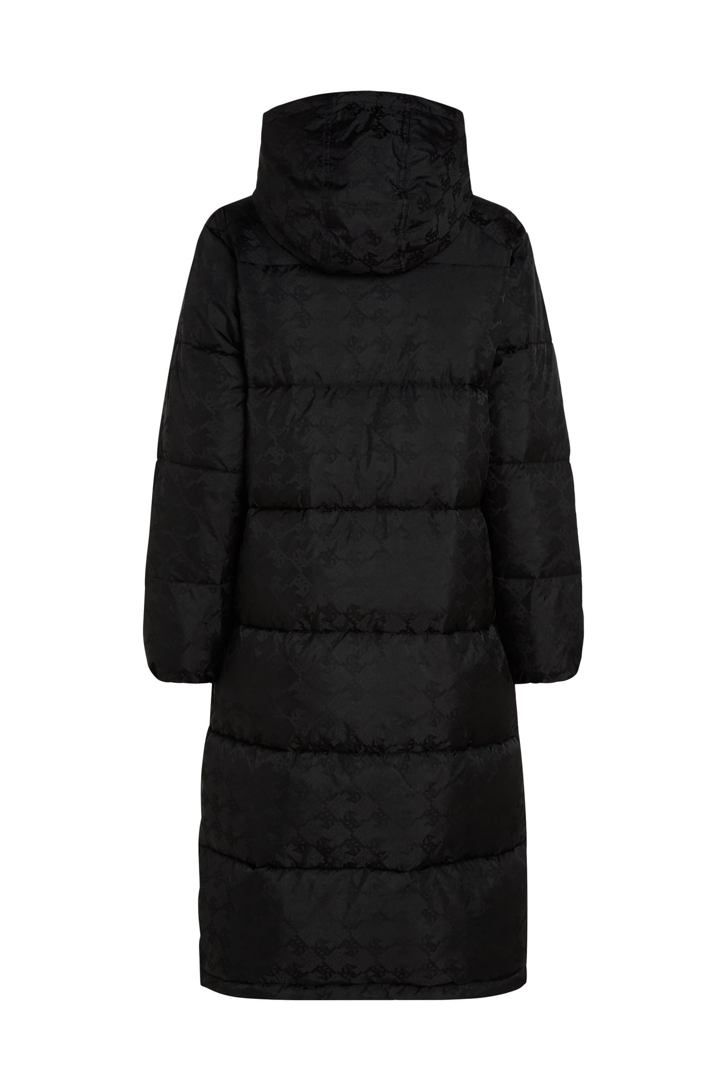 BLOCK LOGO JACQ LONG PUFFER BLACK 2
