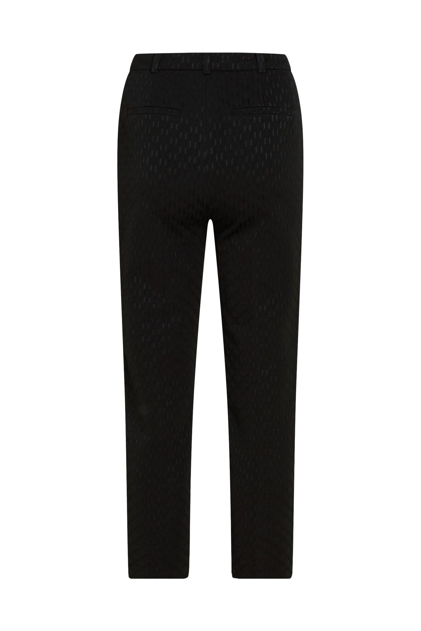 MONOGRAM SUIT PANTS BLACK 5