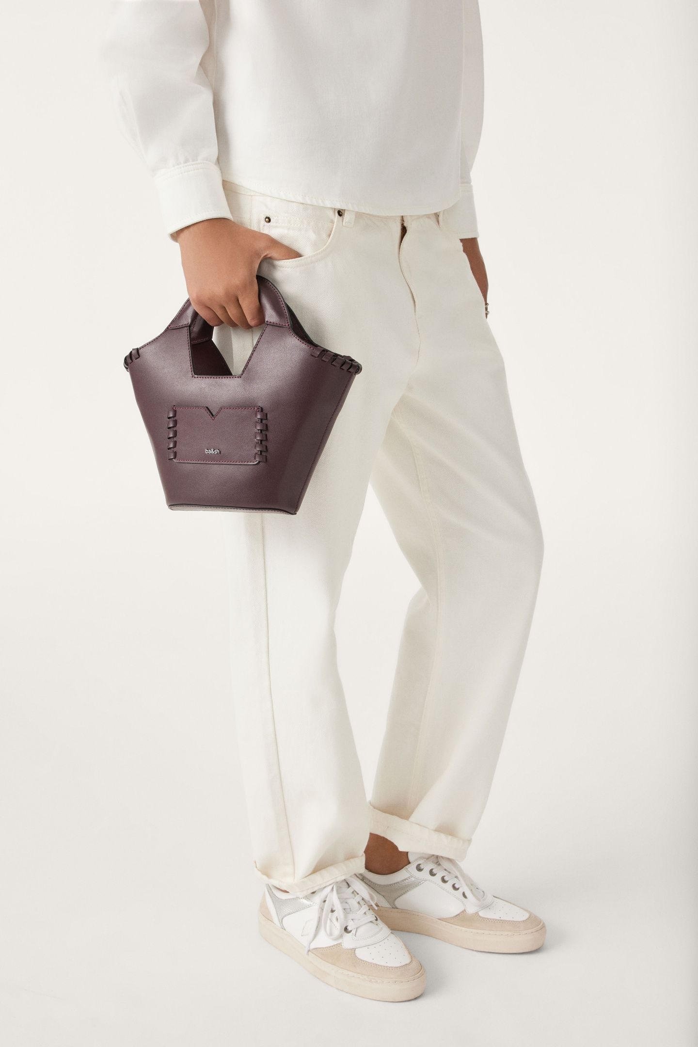 HAND BAG BORDEAUX 5