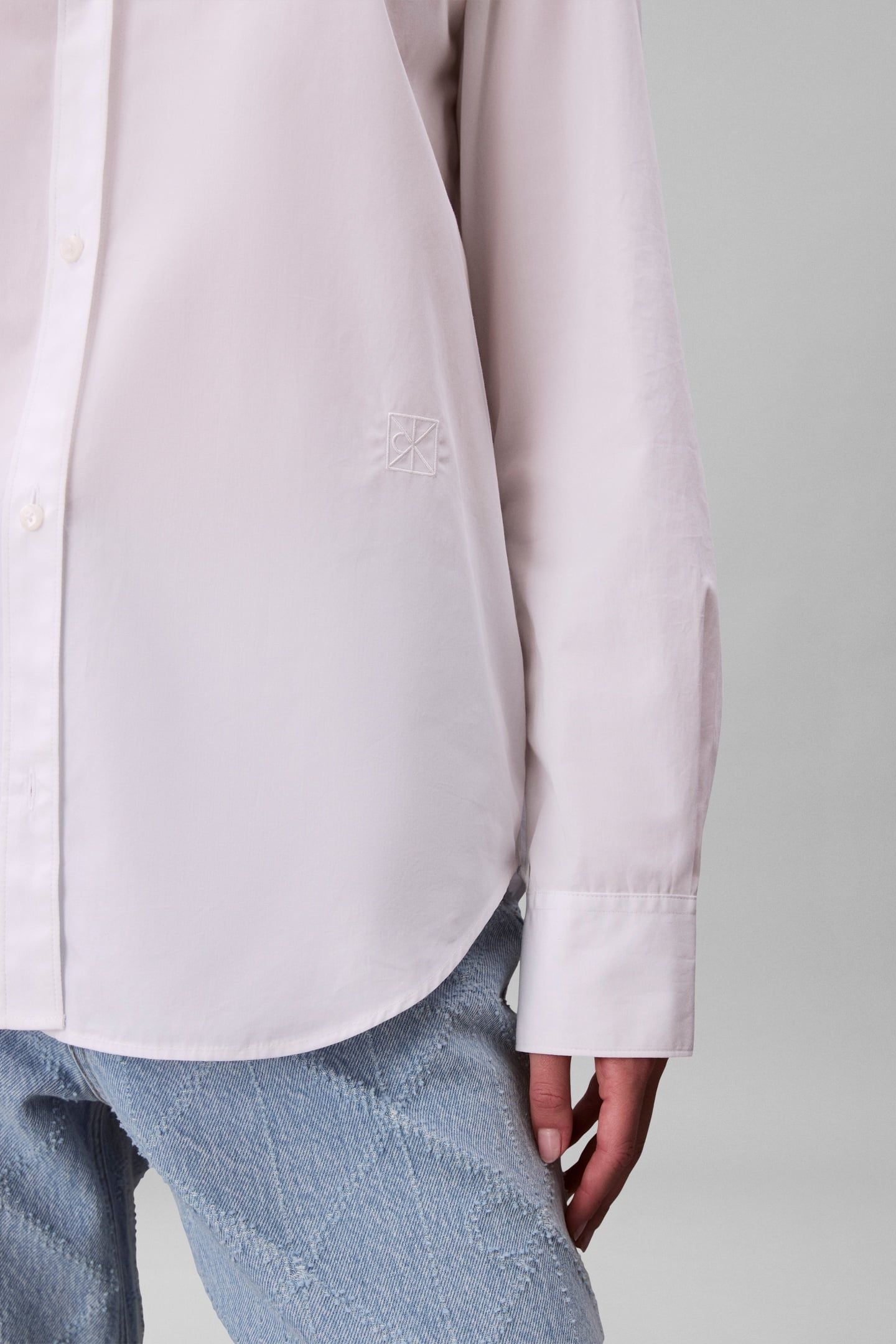 COTTON POPLIN REGULAR FIT SHIRT BRILLIANT WHITE 6