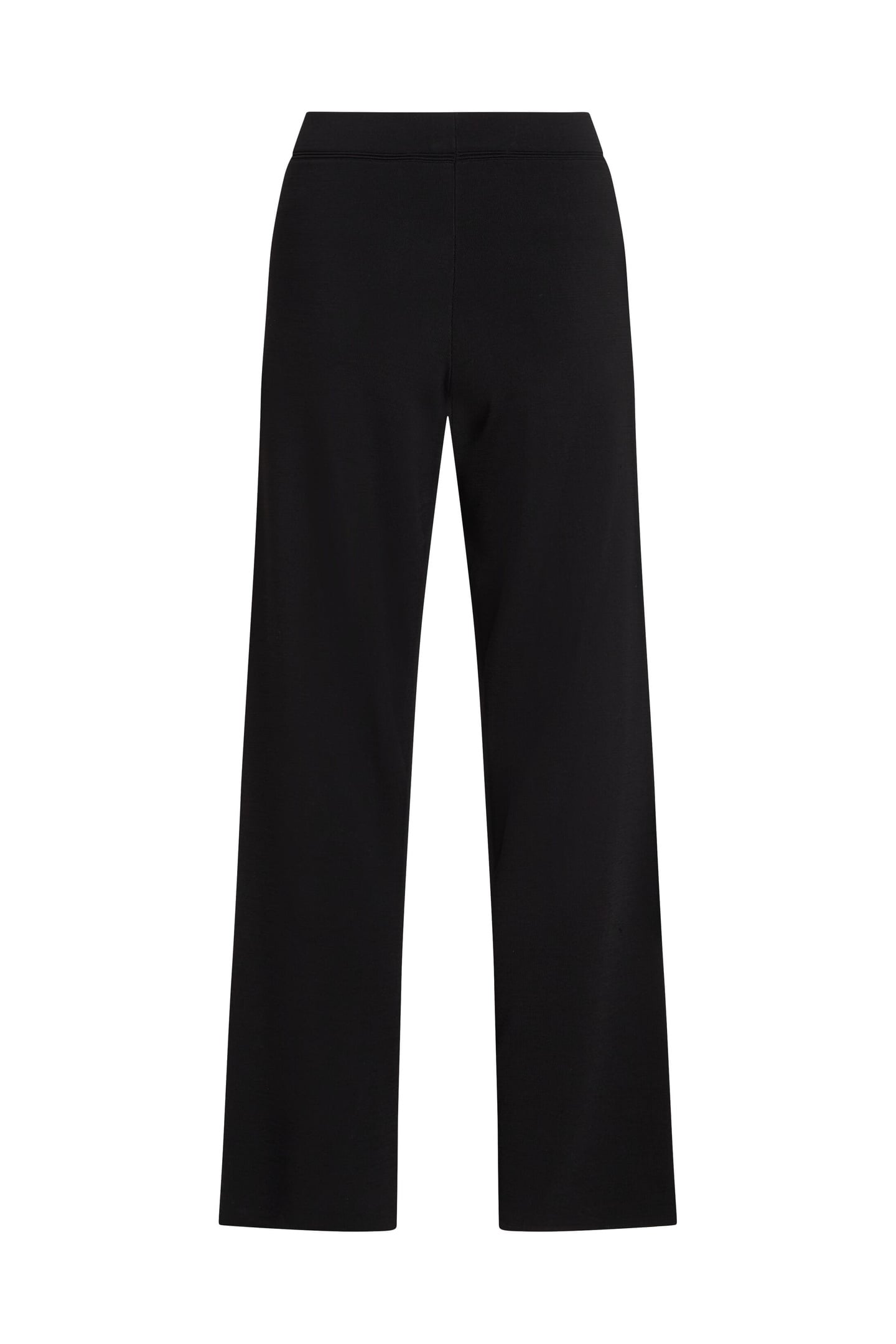 BUTTON KNIT PANTS BLACK 5