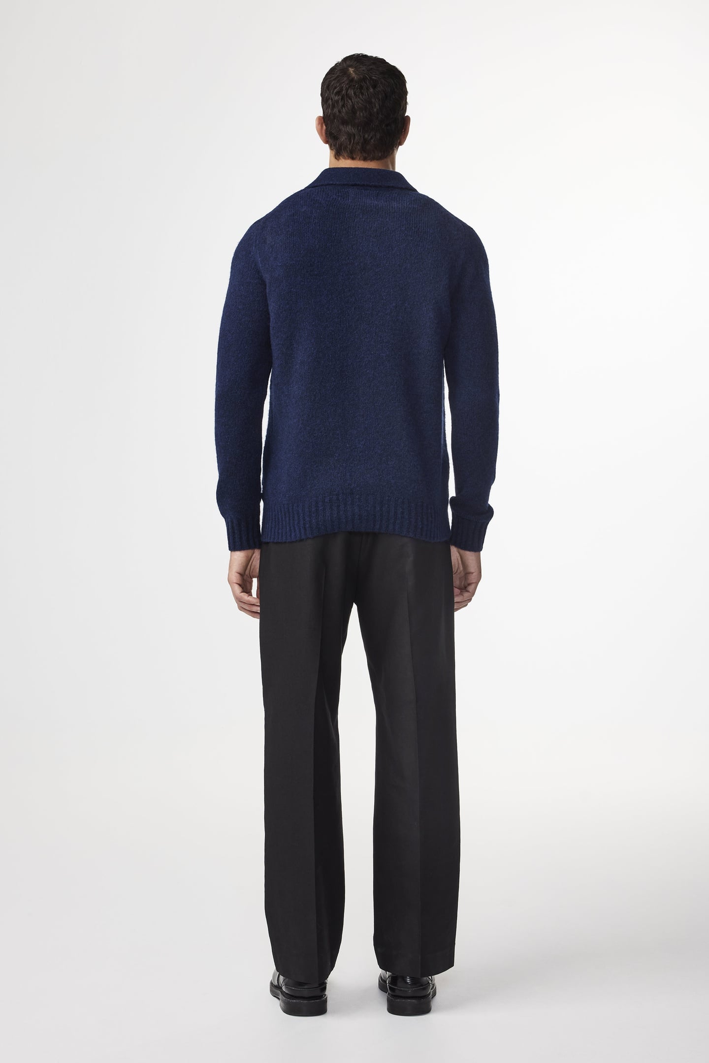 LEE POLO CARDIGAN 6598 NAVY BLUE 2
