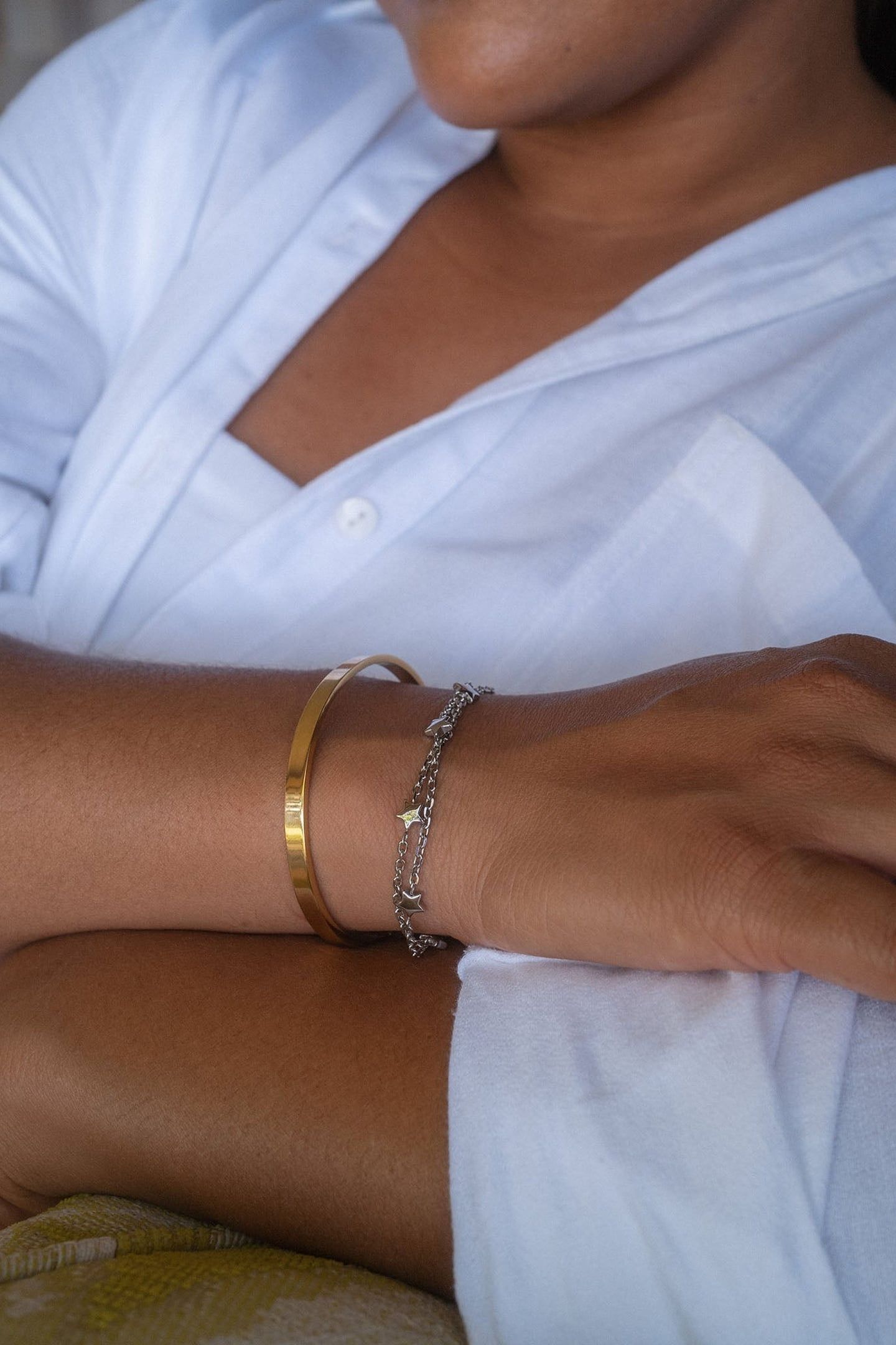 CONNECTION ARMCUFF GOLD 2