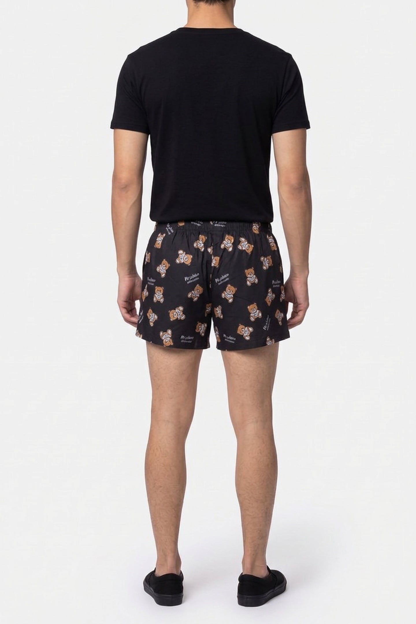 WOVEN BOXER BLACK 2