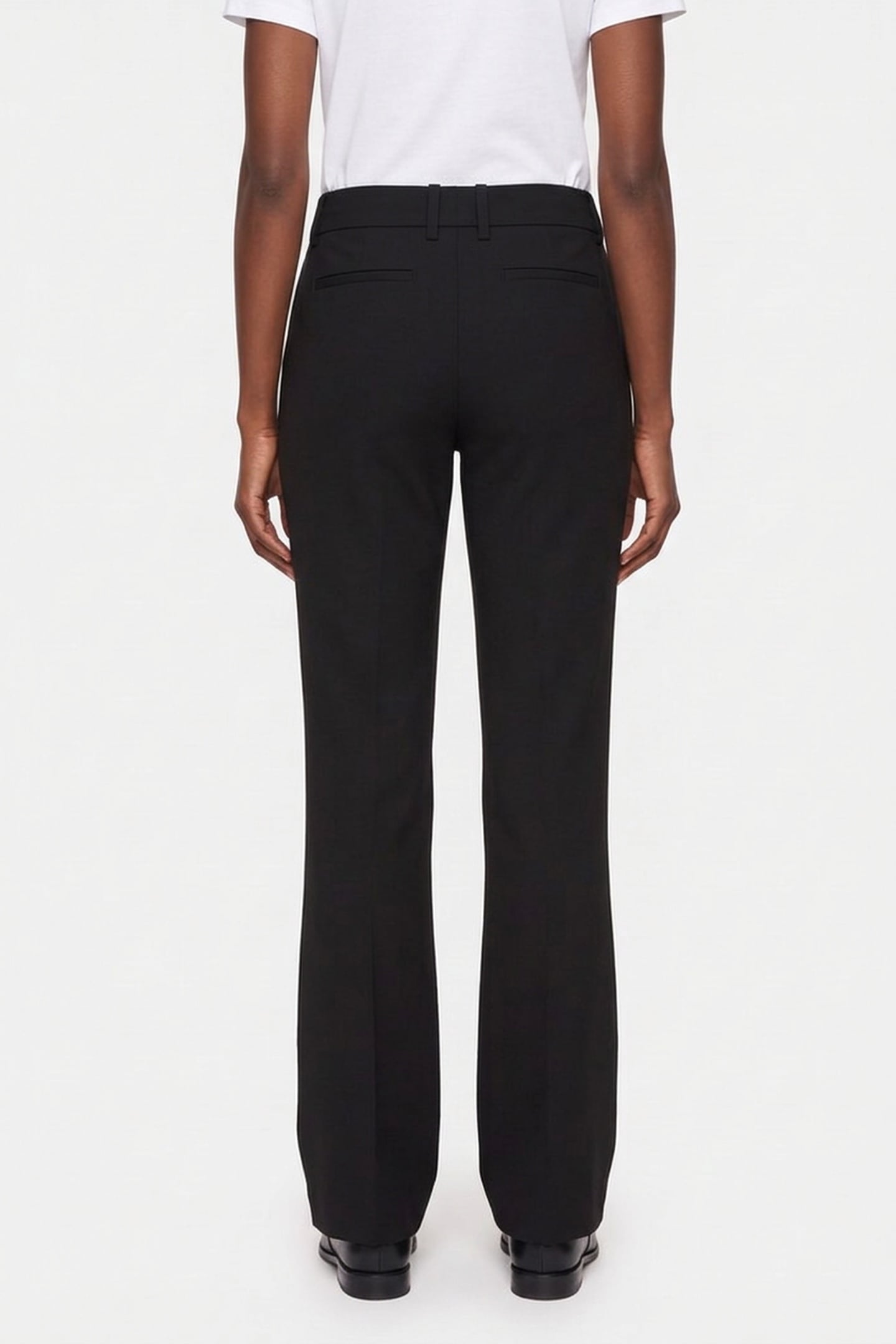 ENID KICKFLARE TAILORED BLACK 2