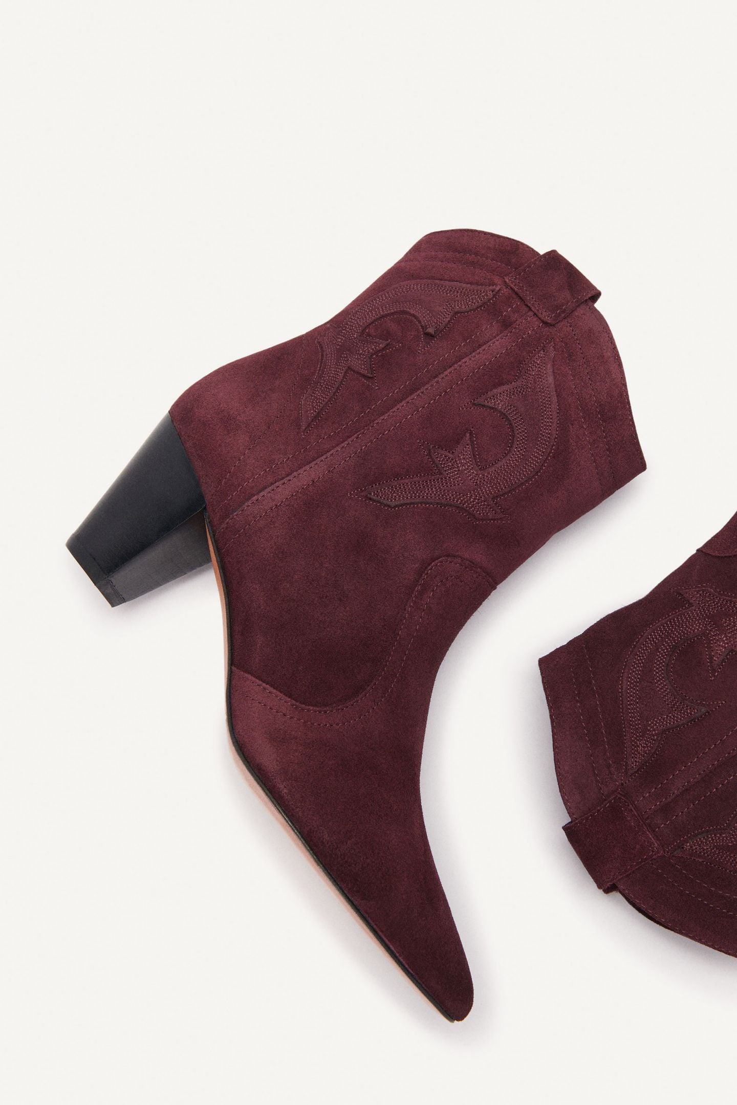ANKLE BOOTS GRENAT 4