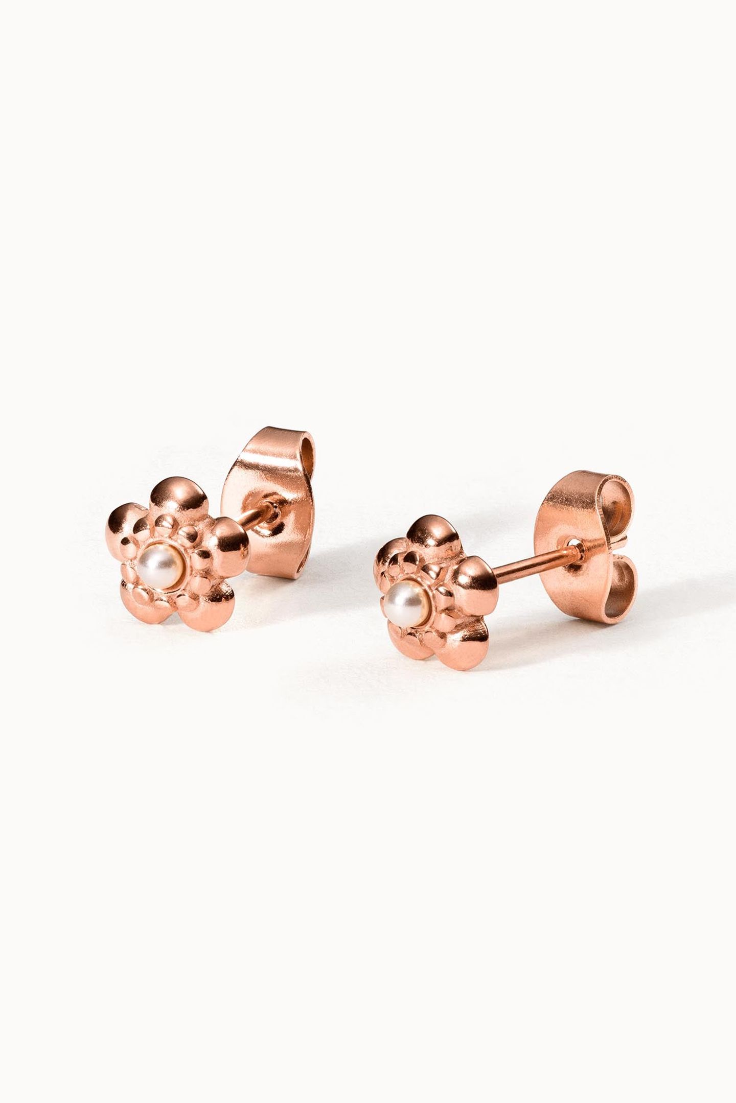 SHINY BLOOM OHRRINGE ROSEGOLD 1