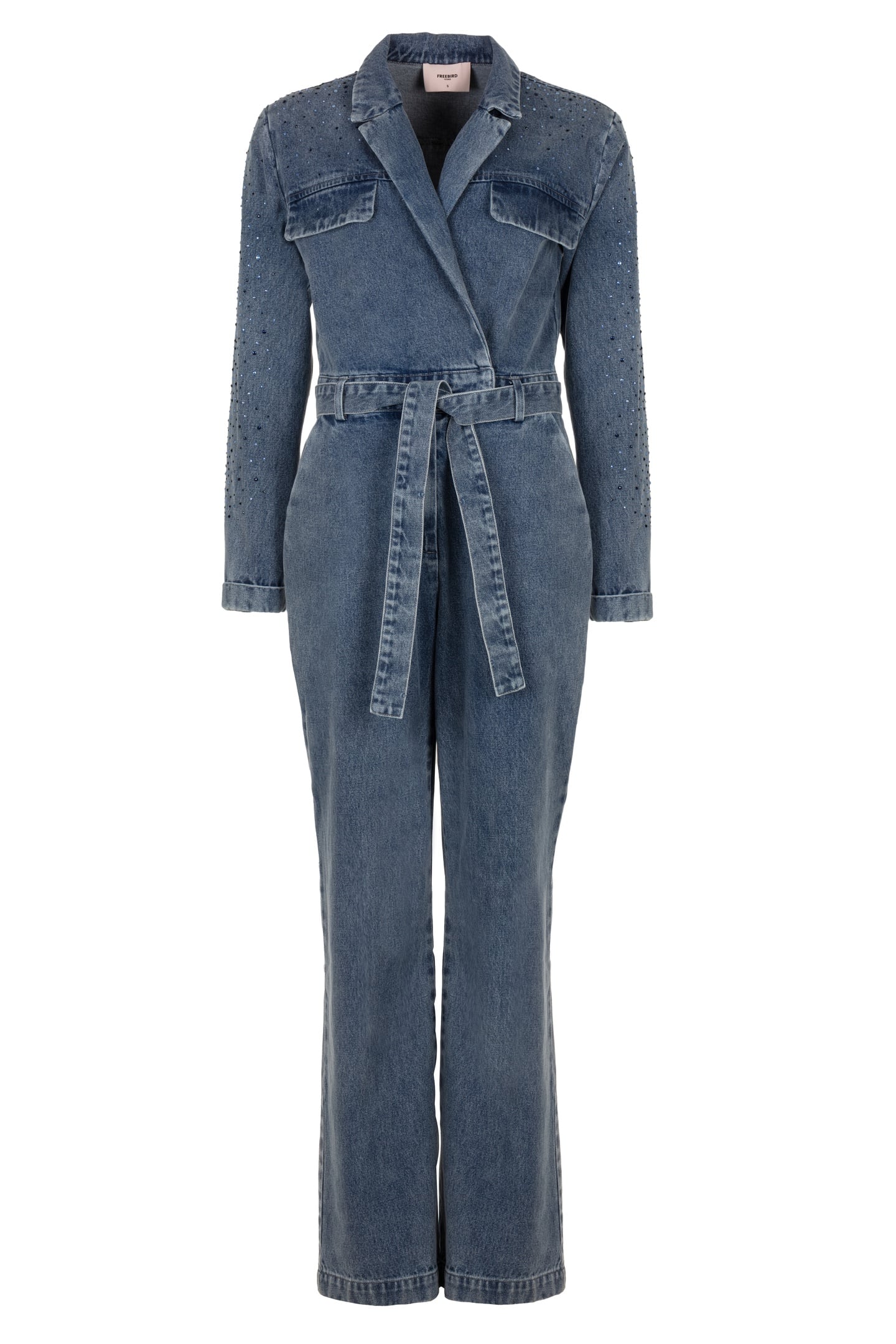 YAEL DENIM JUMPSUIT BLUE WASH 2