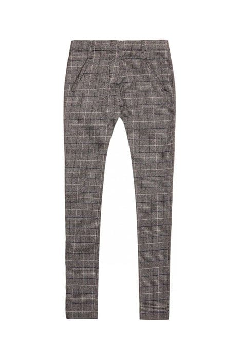 GIRLS AGGY GREY MELANGE CHECK 1