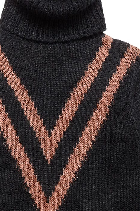 GIRLS JAZZ KNIT DRESS RUSTY BROWN 2