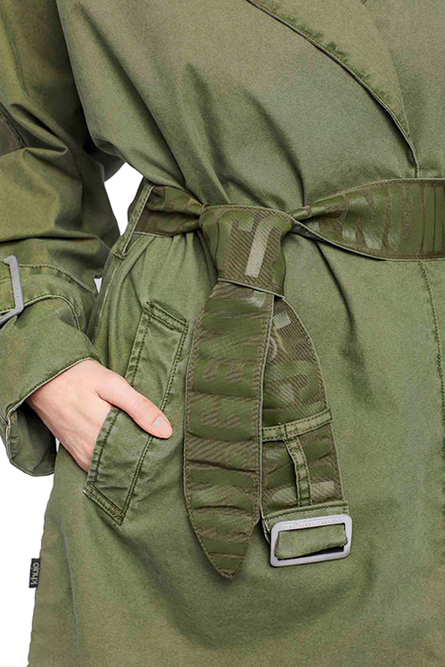 LUCILLE COAT LIGHT OLIVE 8