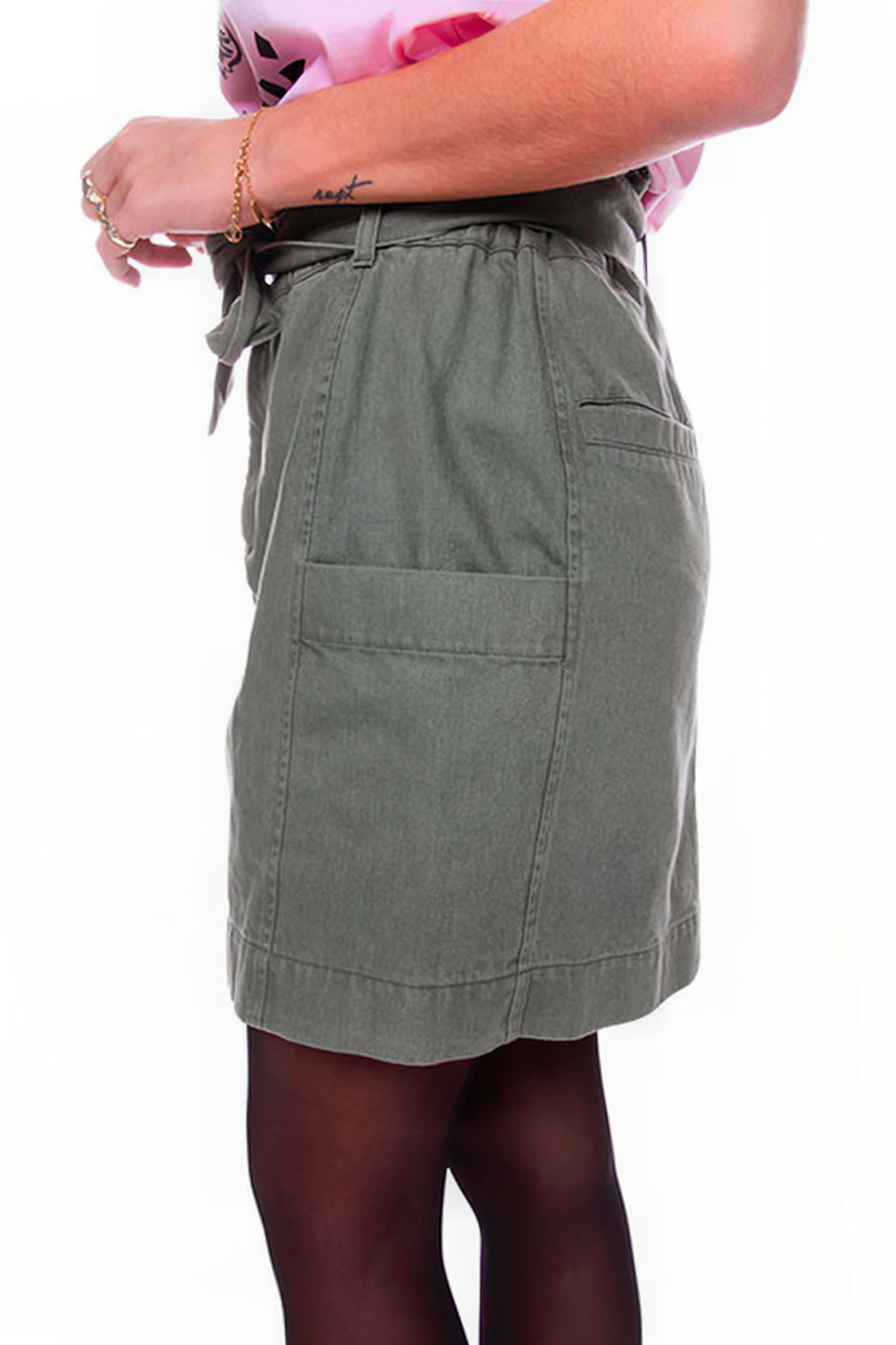 MALIA UTILITY SKIRT ARMY 5