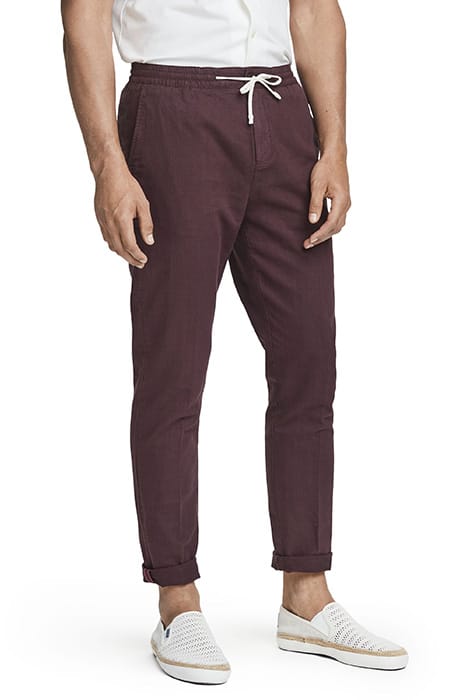 WARREN- CHIC BEACH PANT BORDEAUBERGINE 2